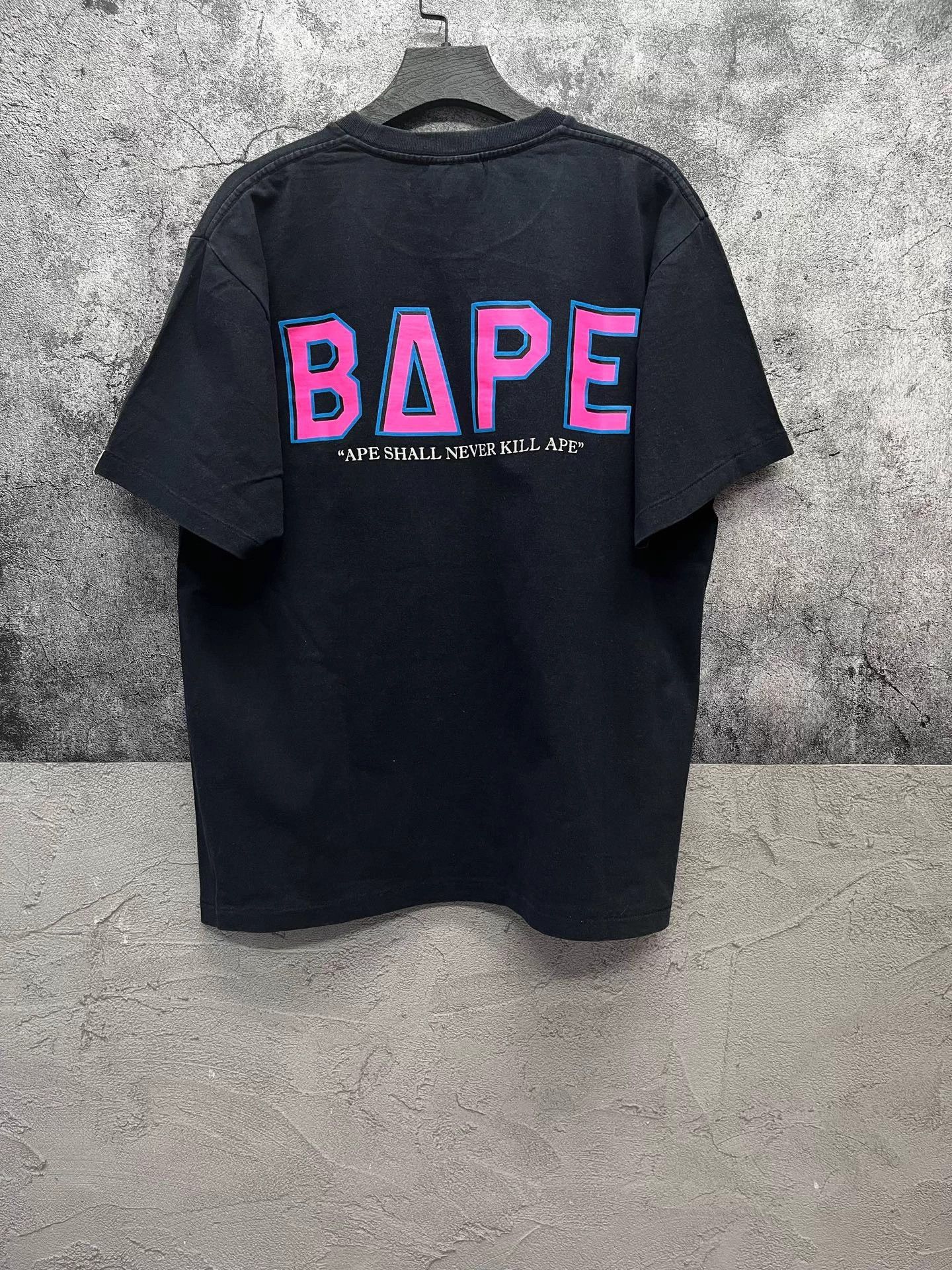 Bape BAPE Purple Mini Head Short Sleeve T-shirt M Size M / US 6-8 / IT 42-44 - 2 Thumbnail