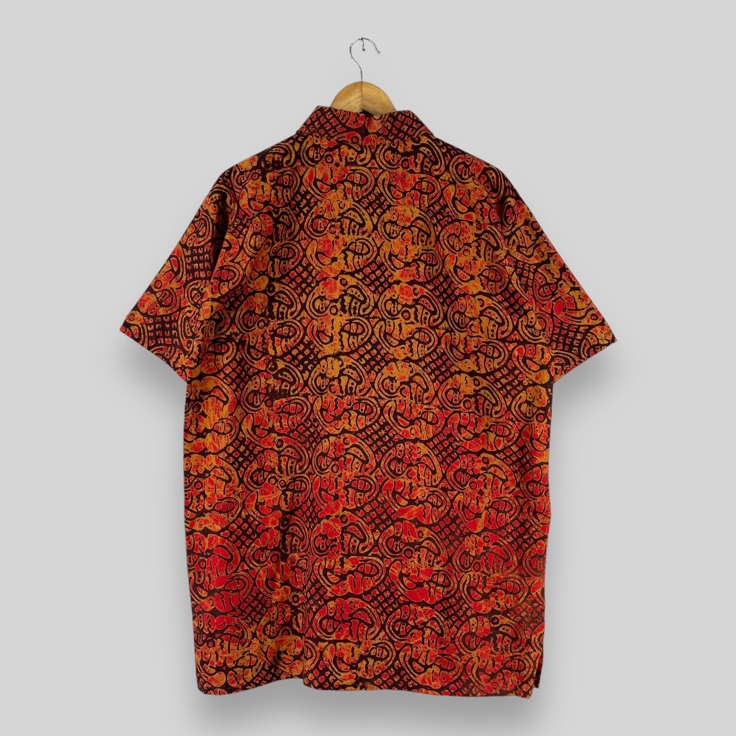 Japanese Brand Vintage 90's Abstract Psychobilly Pop Art Button Up Shirt Size US L / EU 52-54 / 3 - 5 Thumbnail
