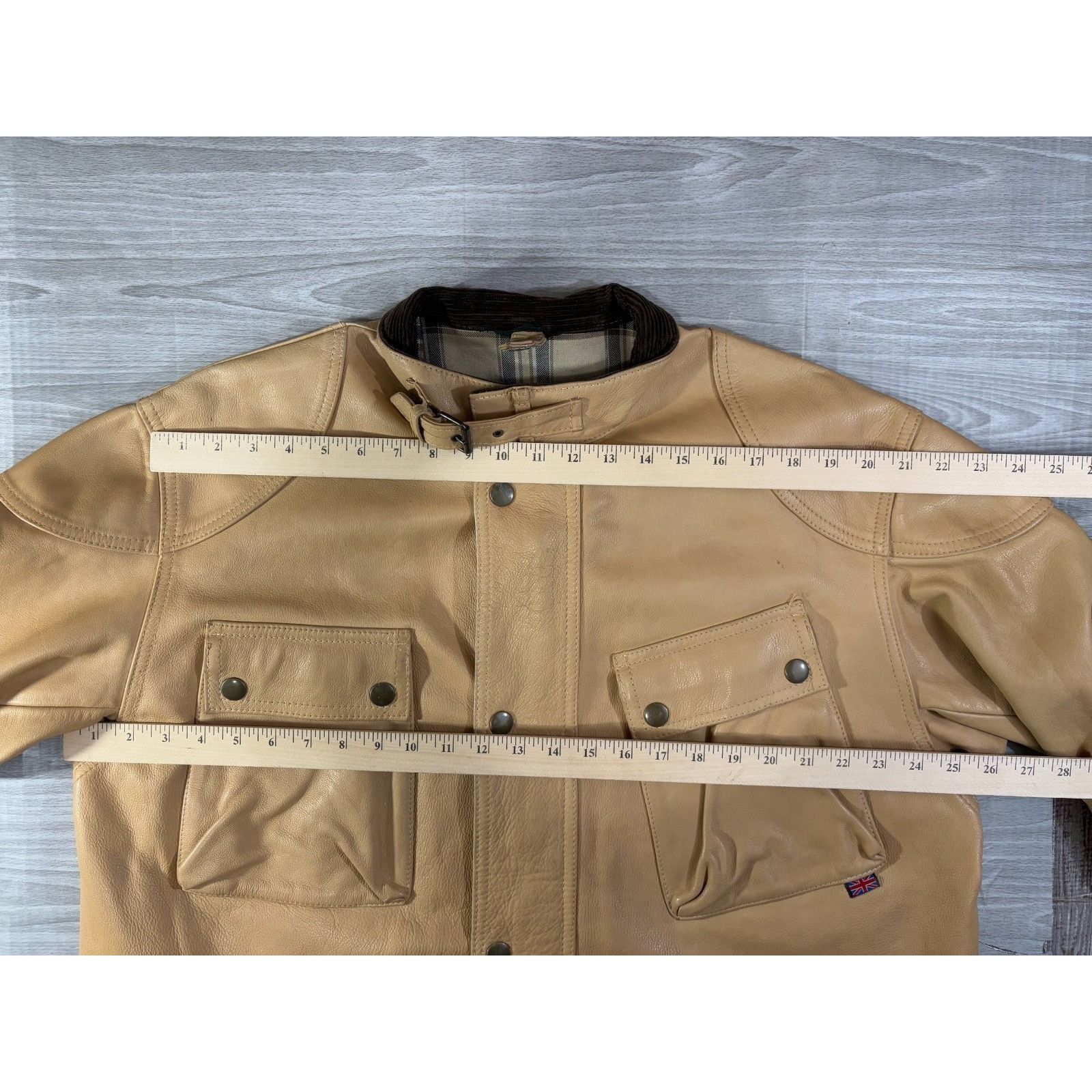 Belstaff Belstaff England Panther Biker Leather Jacket Sz 2XL color b Size US XXL / EU 58 / 5 - 8 Thumbnail