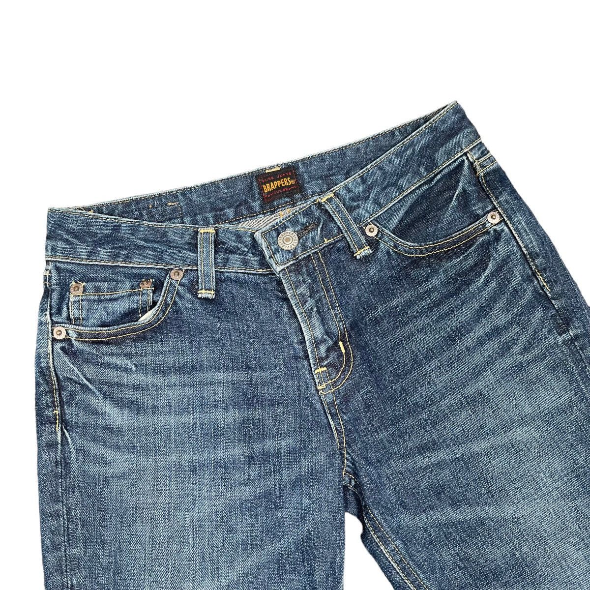 Hysteric Glamour × If Six Was Nine × Tornado Mart Flare Jeans Brappers Punk Snake Washed Denim Size 27" / US 4 / IT 40 - 6 Thumbnail