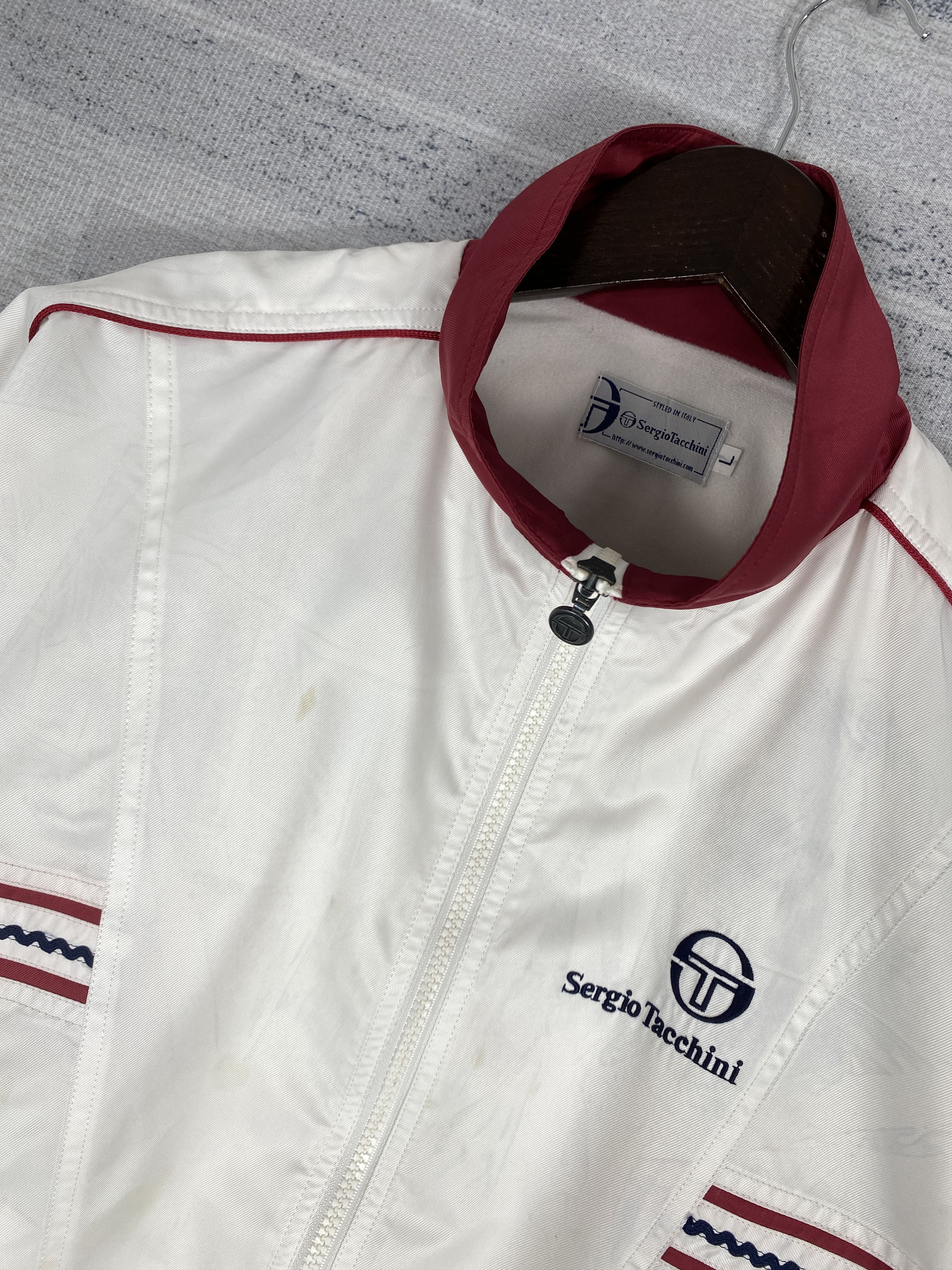 Sergio Tacchini × Vintage Vintage Sergio Tacchini Jacket Size US M / EU 48-50 / 2 - 2 Thumbnail