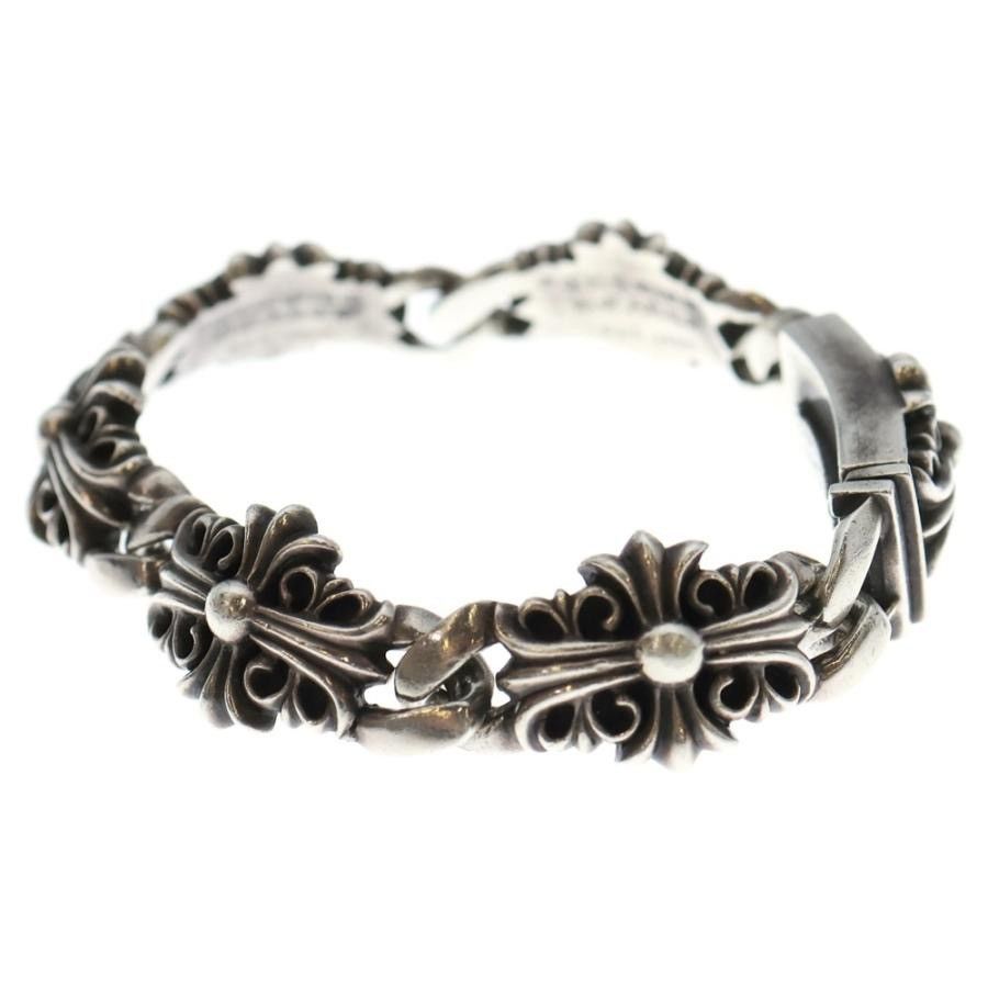 Chrome Hearts CHROME HEARTS 5Link KEEPER LINK Bracelet Silver Size ONE SIZE - 3 Thumbnail