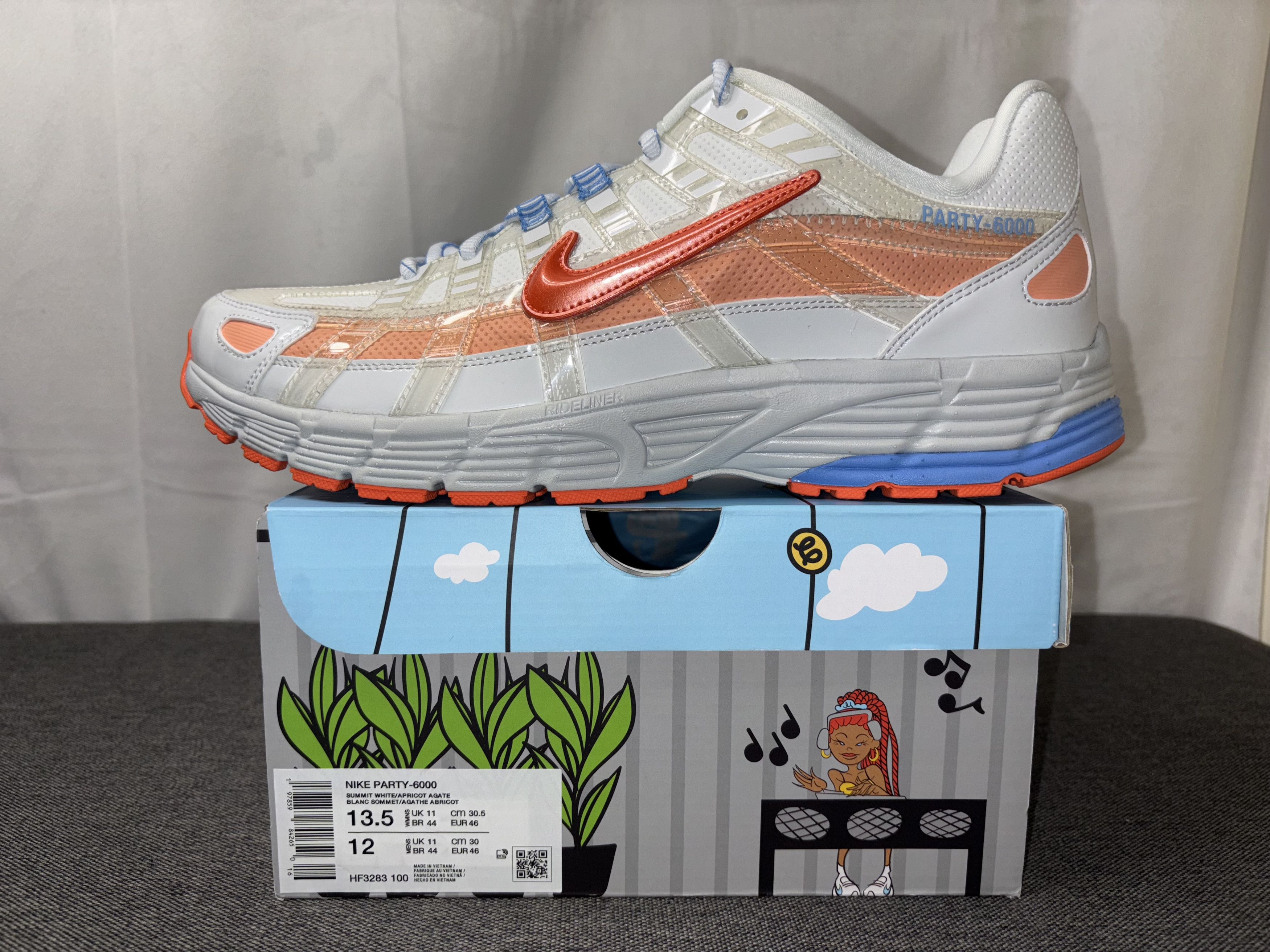Nike Nike P-6000 Makeway Party 6000 Women's 13.5 (12M) HF3283-100 Size US 12 / IT 42 - 8 Thumbnail