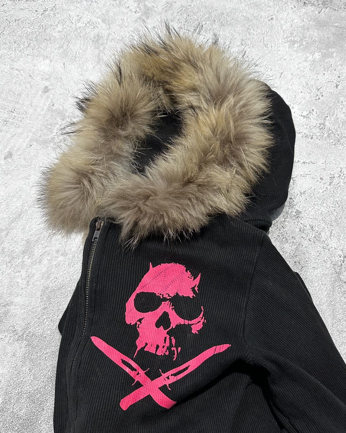 Japanese Brand Y2k Future To Future Fur Hoodie Ifsixwasnine Lgb Style Size US XS / EU 42 / 0 - 9 Thumbnail