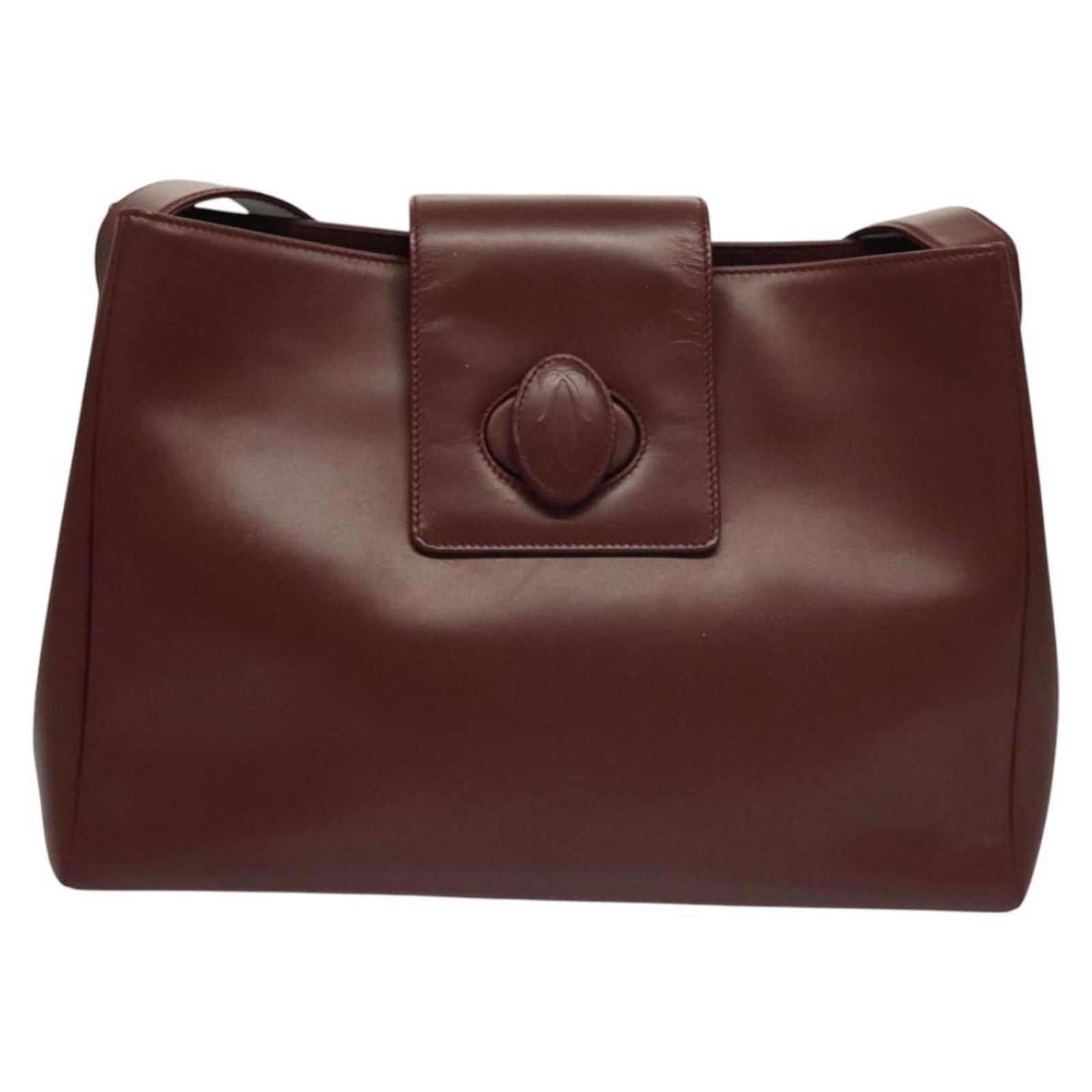 Cartier Red Leather Must De Cartier