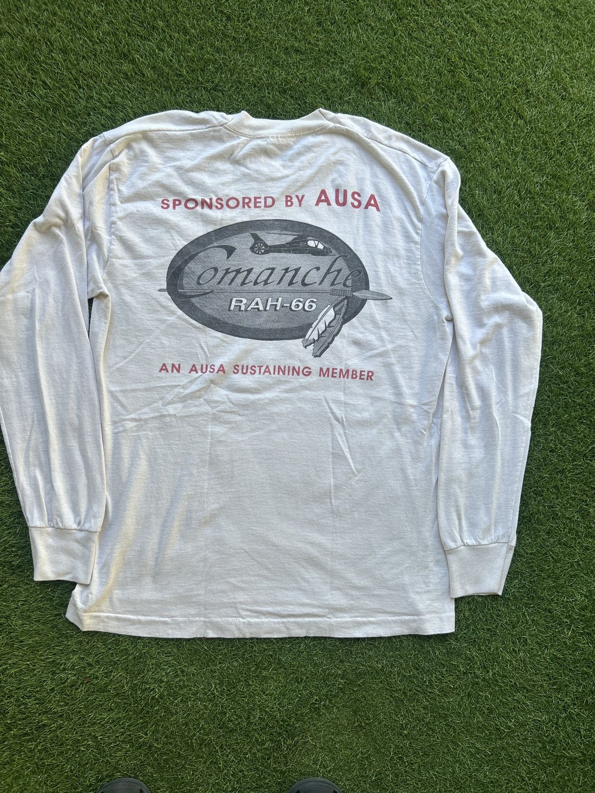 Vintage Vintage 1994 Army Ten Miler Long Sleeve T Shirt Size US L / EU 52-54 / 3 - 4 Thumbnail