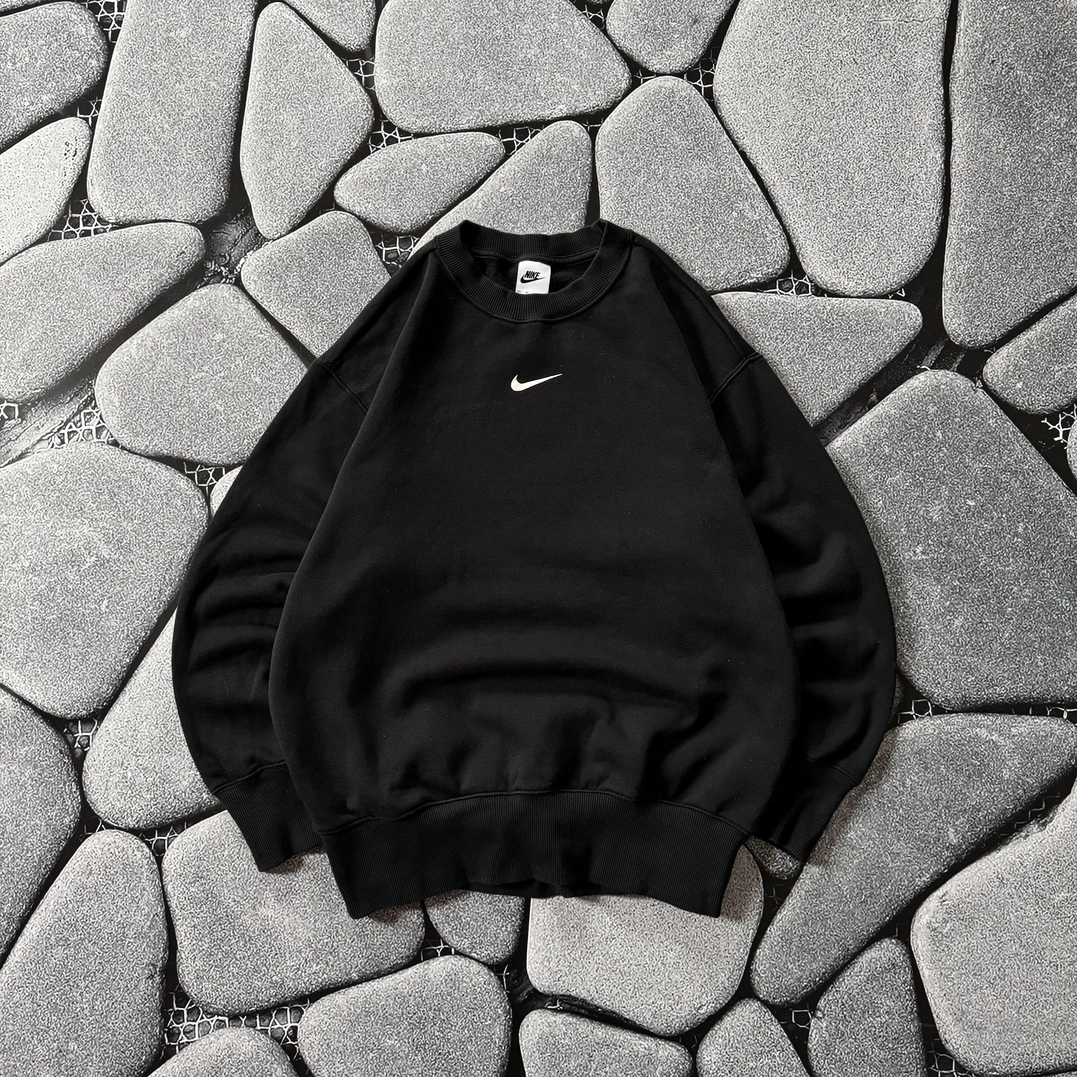 Nike NIKE VINTAGE CENTRE LOGO SWEATSHIRT DRILL Y2K Size US XS / EU 42 / 0 - 1 Thumbnail
