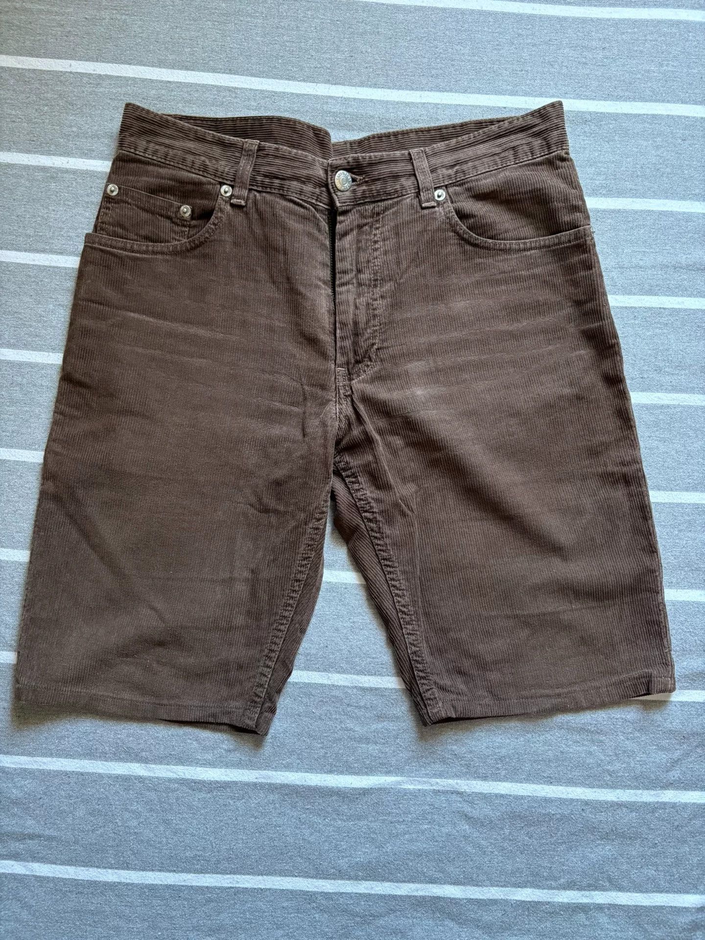 Helmut Lang Helmut Lang Vintage Corduroy 5-Pocket Shorts Size US 31 - 1 Thumbnail