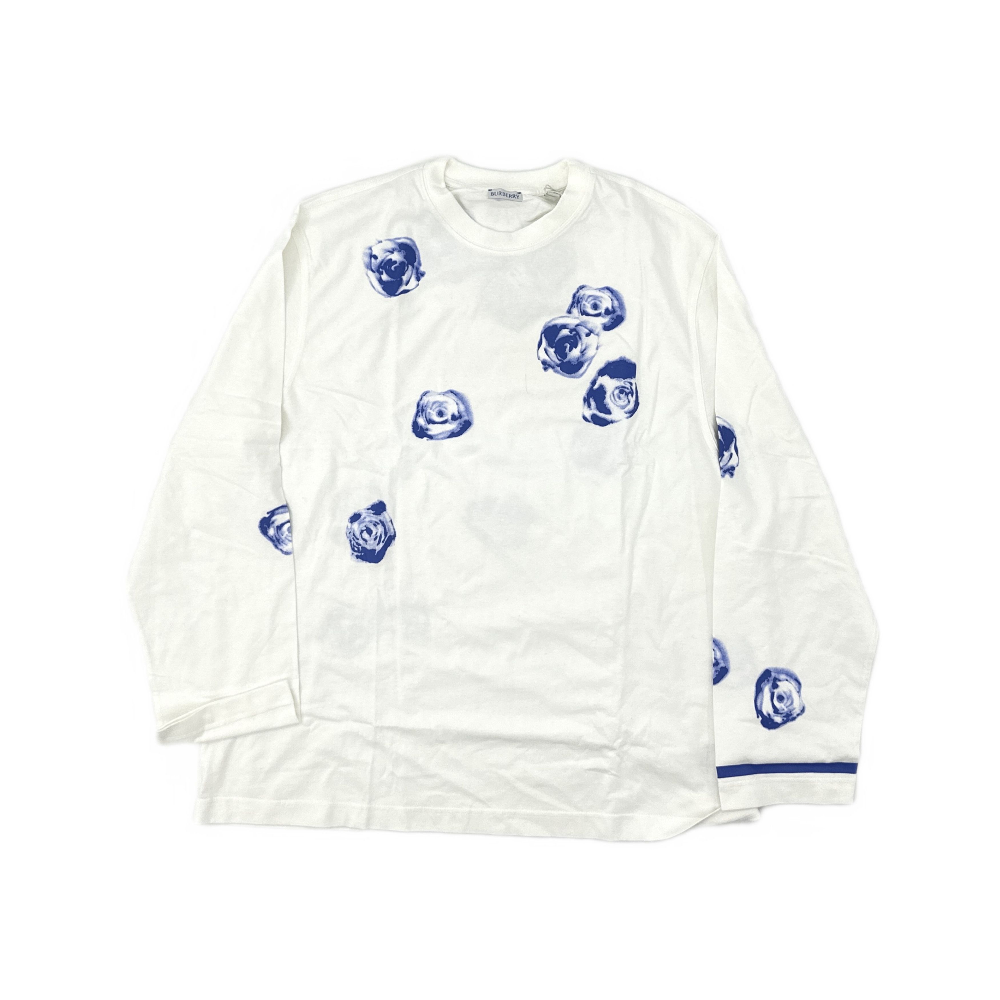 Burberry Burberry Floral Long Sleeve T-Shirt Size XXL Size US XXL / EU 58 / 5 - 1 Thumbnail