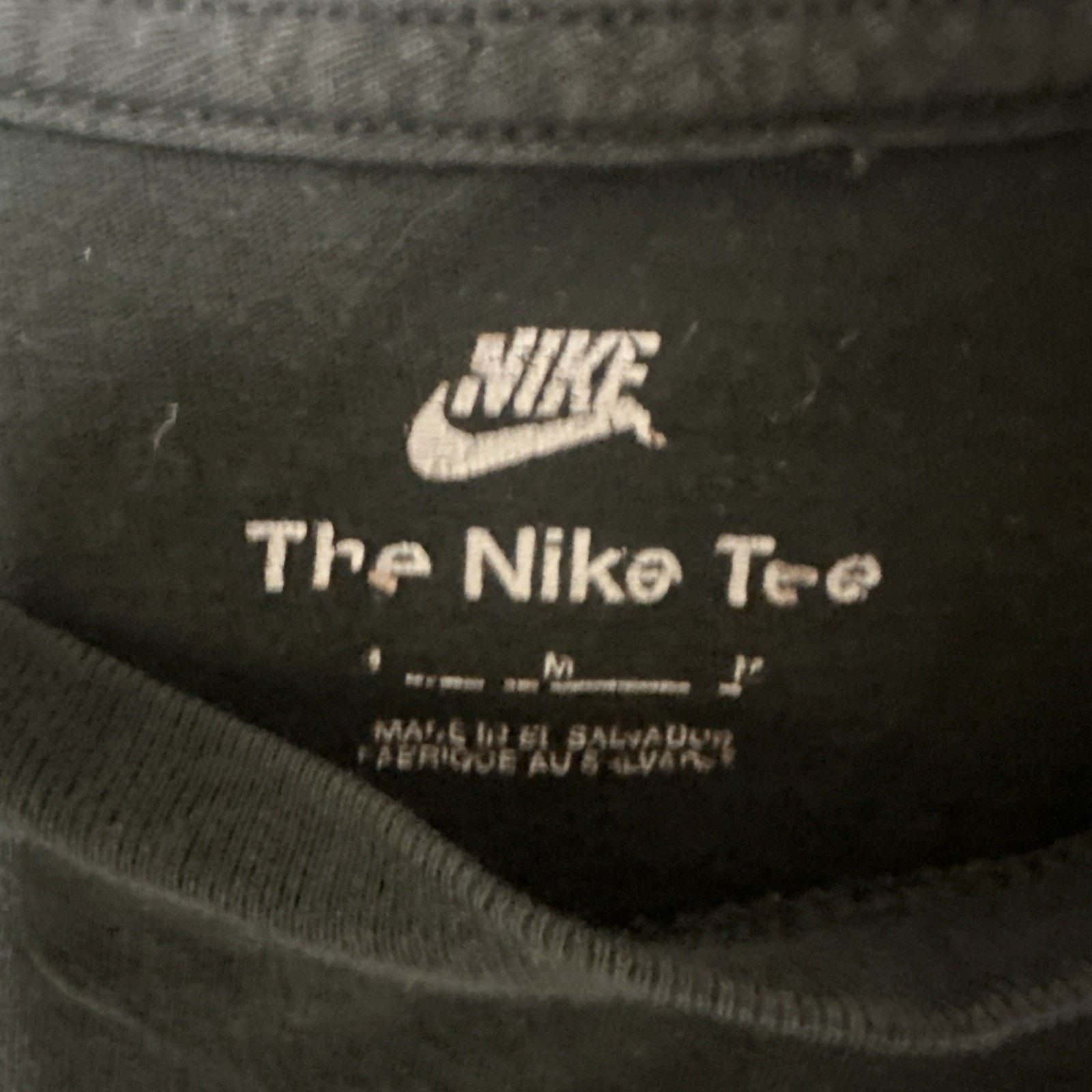 Nike Nike Air Tee M dark green/ White Logo Graphic T-Shirt Size US M / EU 48-50 / 2 - 3 Thumbnail