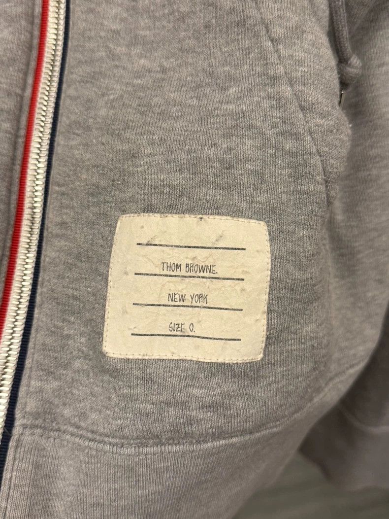 Thom Browne THOM BROWNE Classic 4-stripe Hooded Sweater 2502-Nextarrow Size US XS / EU 42 / 0 - 5 Thumbnail