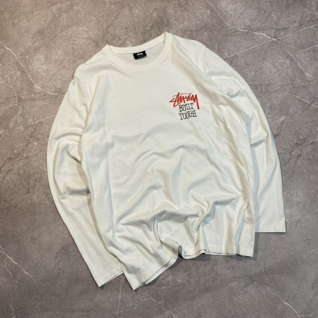 Stussy STUSSY BUILT TOUGH BIG LOGO LONG SLEEVE BEAR STREETWEAR Size US M / EU 48-50 / 2 - 7 Thumbnail