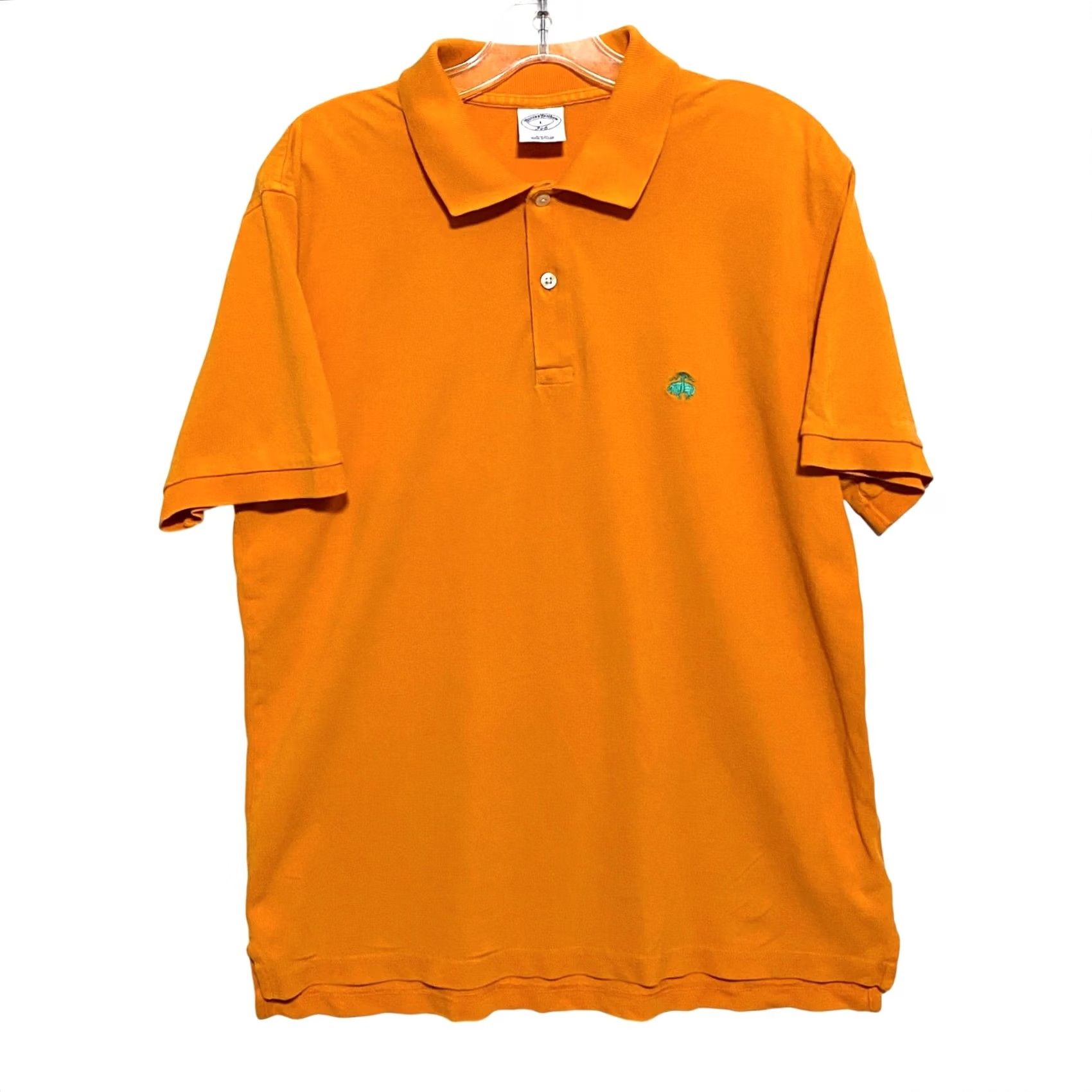 Brooks Brothers Brooks Brothers Polo Shirt Slim Fit Men L Orange Golf Office Preppy Academia Shirt Mens Slim Polo 100% Cotton Short Sleeve Knit Pullover Embroidered Size US L / EU 52-54 / 3 - 2 Thumbnail