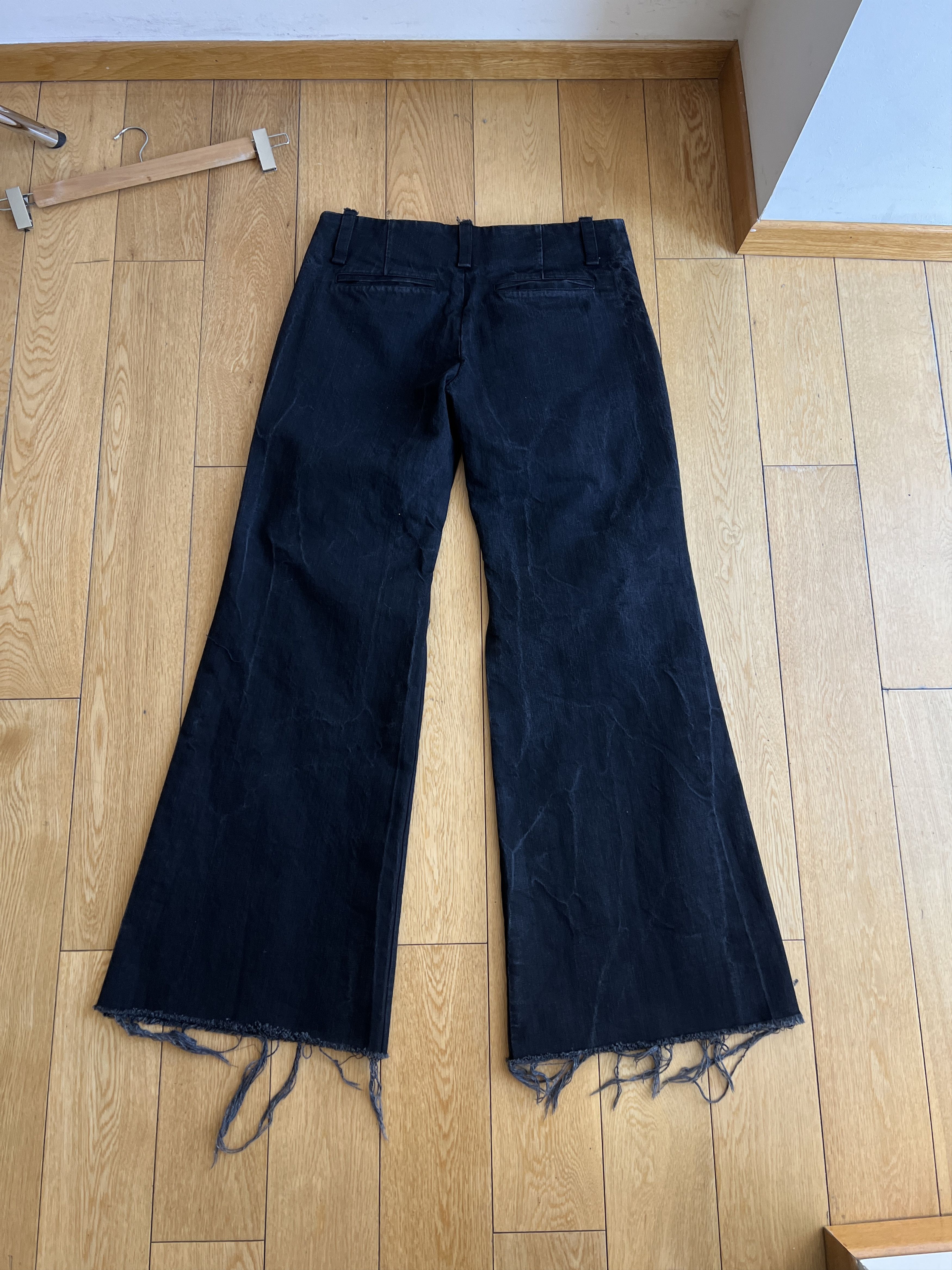Other WASHED FLARED BIKER PANTS Size US 31 - 12 Thumbnail