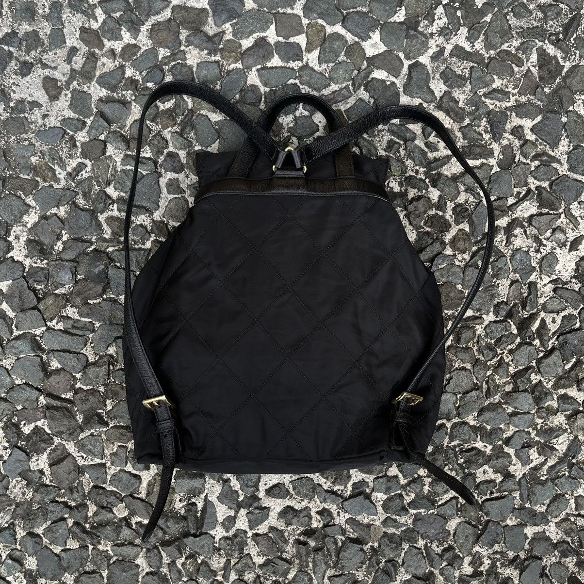 Prada Prada Vintage Quilted Nylon Backpack Size ONE SIZE - 17 Thumbnail