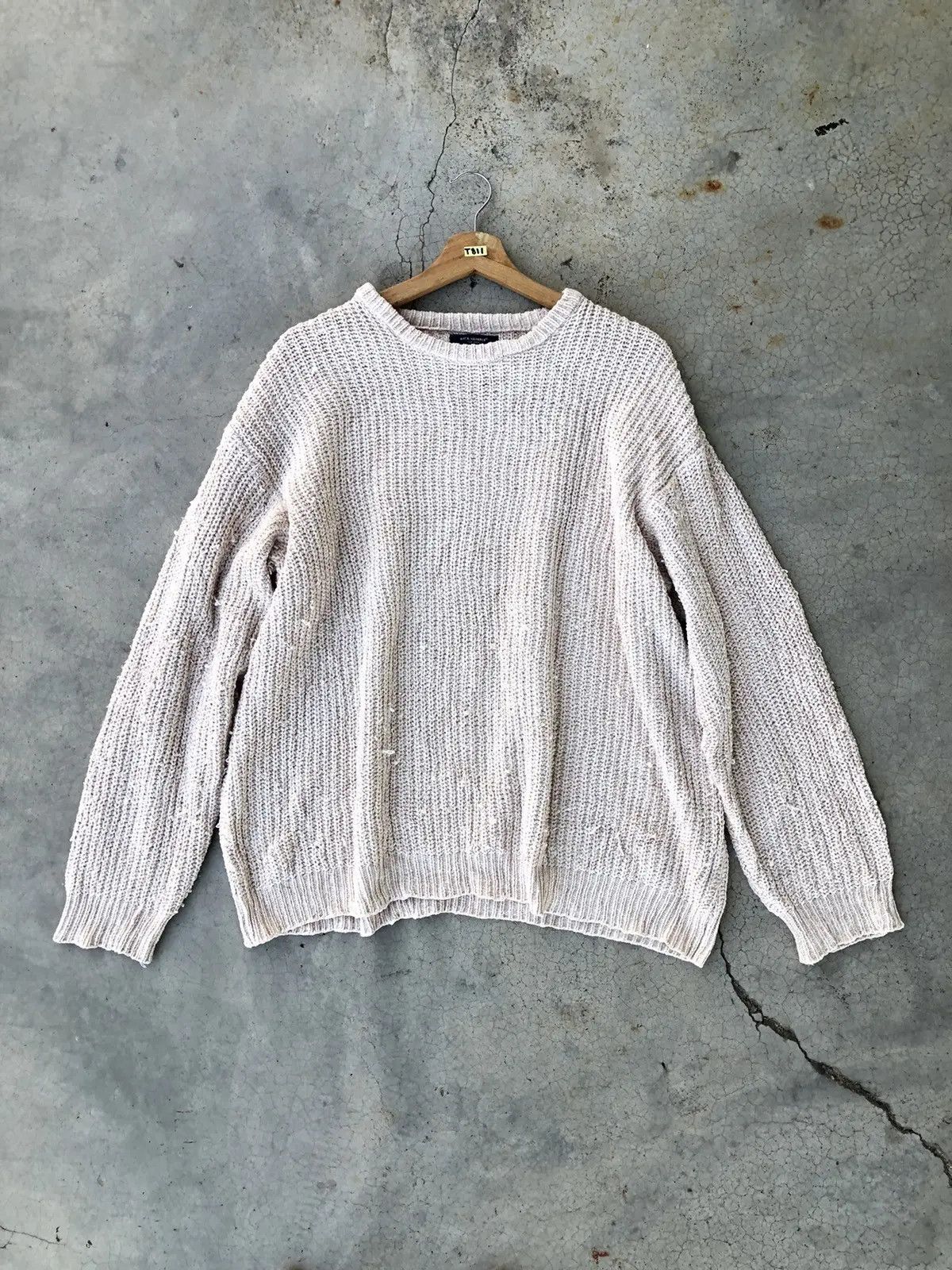 Vintage Vintage Back Number Pullover/Jumper Knitsweater Size US XXL / EU 58 / 5 - 1 Thumbnail