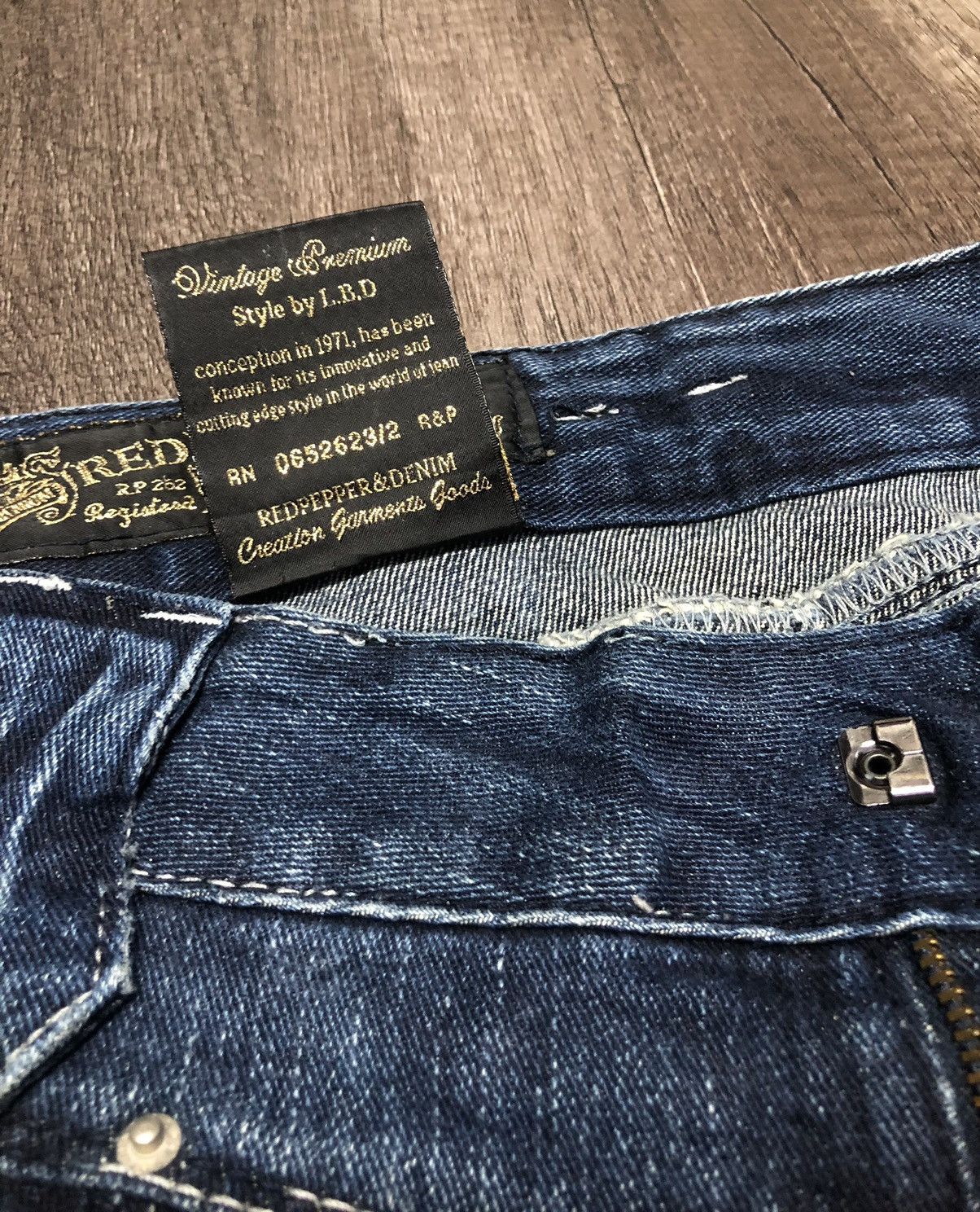 Designer × Japanese Brand Vintage Red Pepper Jeans Gold Label Japanes Brand Size 30" / US 8 / IT 44 - 18 Thumbnail