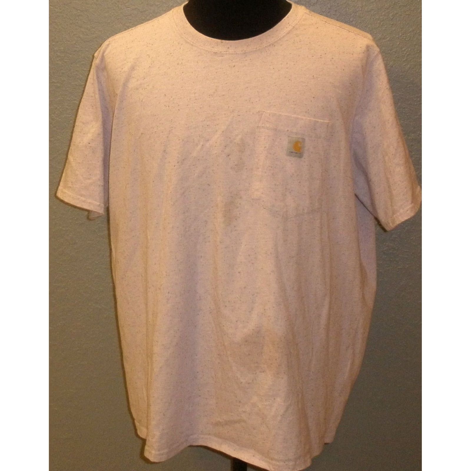 Carhartt VINTAGE Carhartt Women's Plus 2X Loose Fit Crew Neck Short Sleeve Pocket T-Shirt 103067 Light Pink Mens Womens Girls Boys Size XXL / US 16-18 / IT 52-54 - 2 Thumbnail