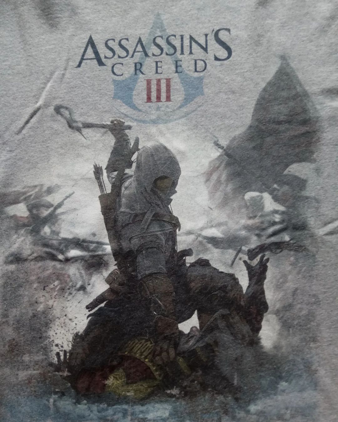 Anime Assassin's Creed III Big Print Game Tees Size US M / EU 48-50 / 2 - 2 Thumbnail