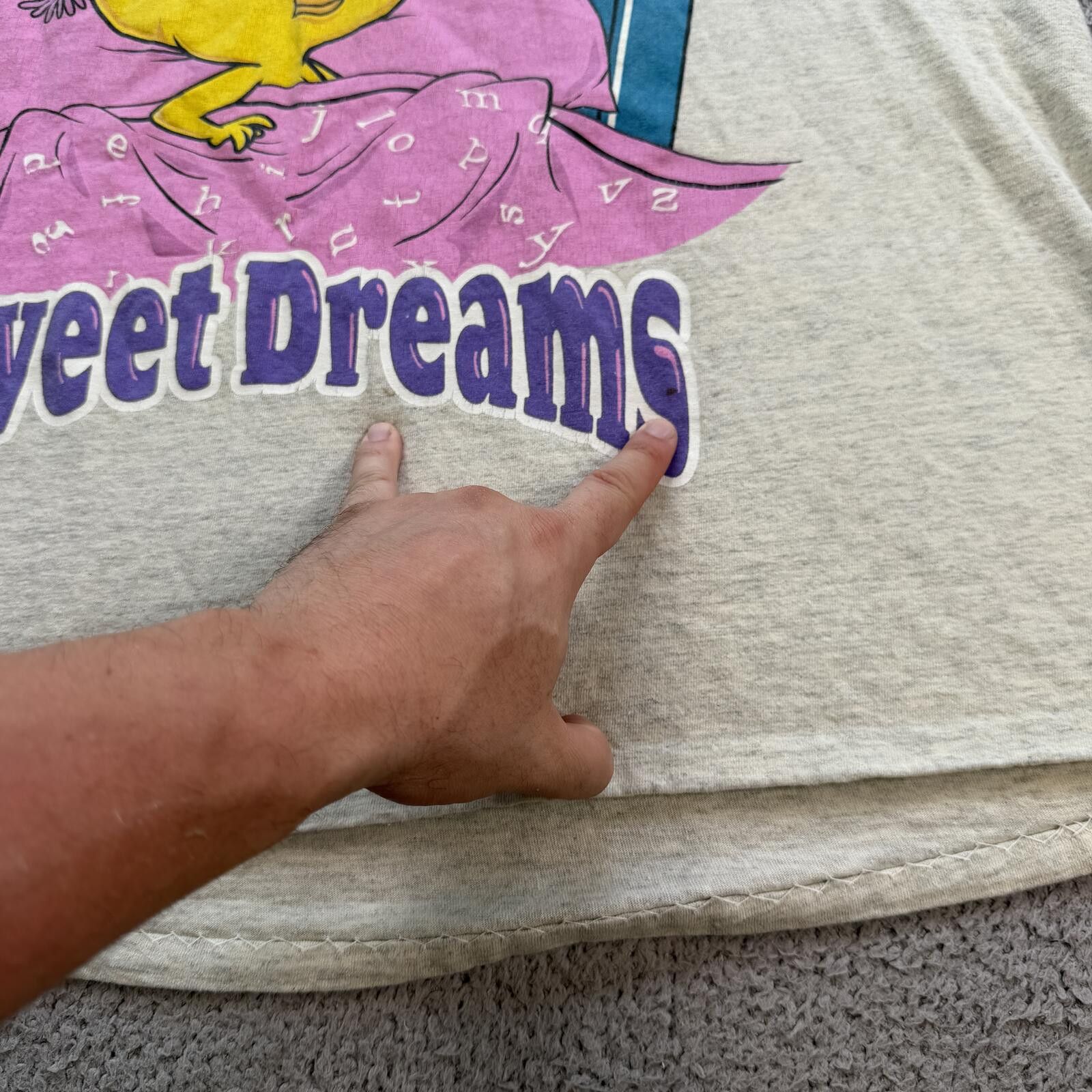 Other Vintage 1998 Tweety Bird Tweet Dreams Looney Tunes Shirt 2X Size US XXL / EU 58 / 5 - 7 Thumbnail
