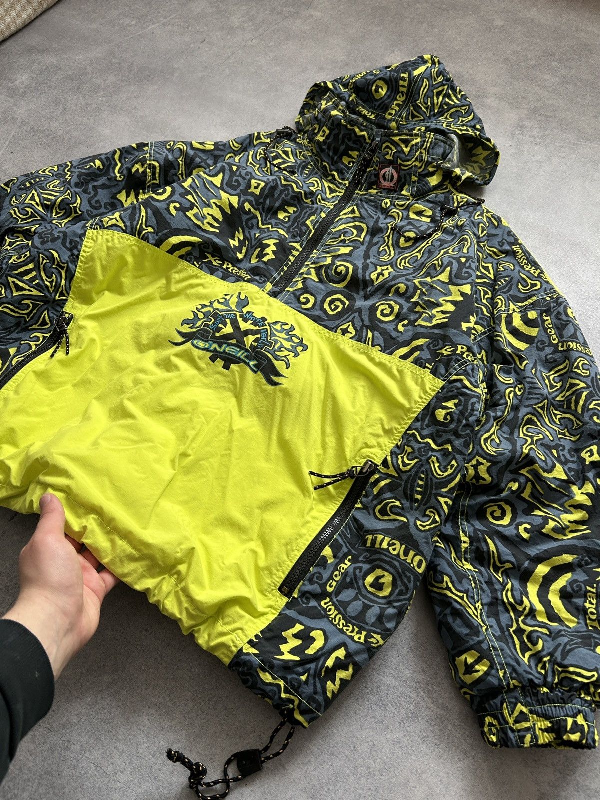 O'Neill × Vintage O’Neill vintage ski anorak multi-logo jacket outdoors mens Size US L / EU 52-54 / 3 - 2 Thumbnail