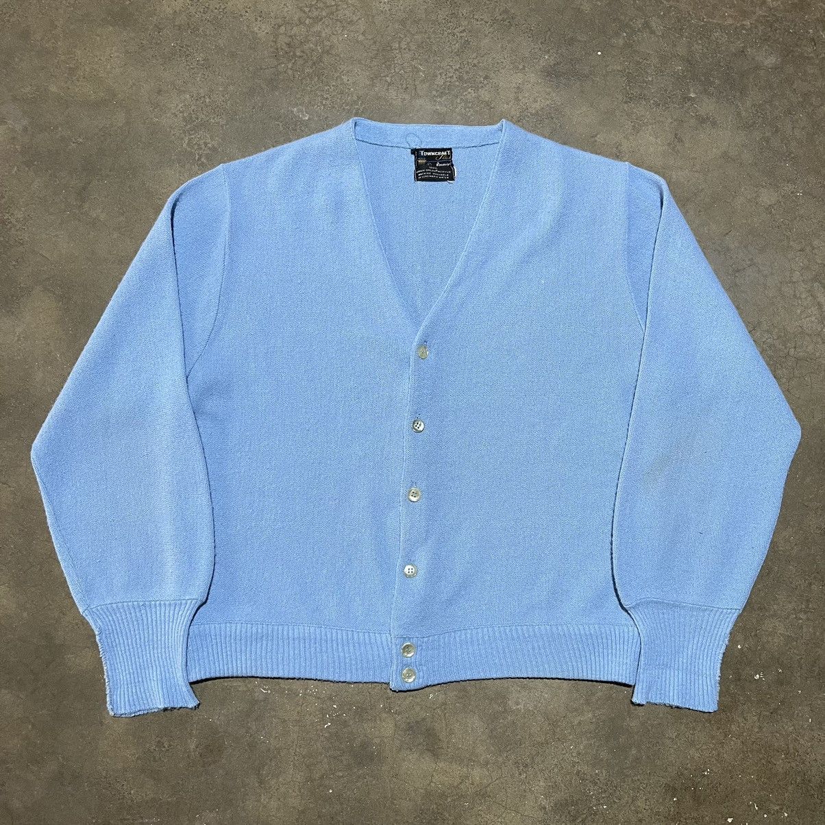 Made In Usa × Towncraft × Vintage Vintage 60s Towncraft Light Blue 