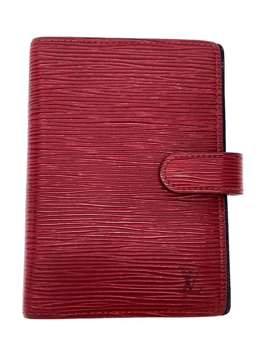 Louis Vuitton Louis Vuitton Epi Agenda PM Leather Red Size ONE SIZE - 1 Thumbnail