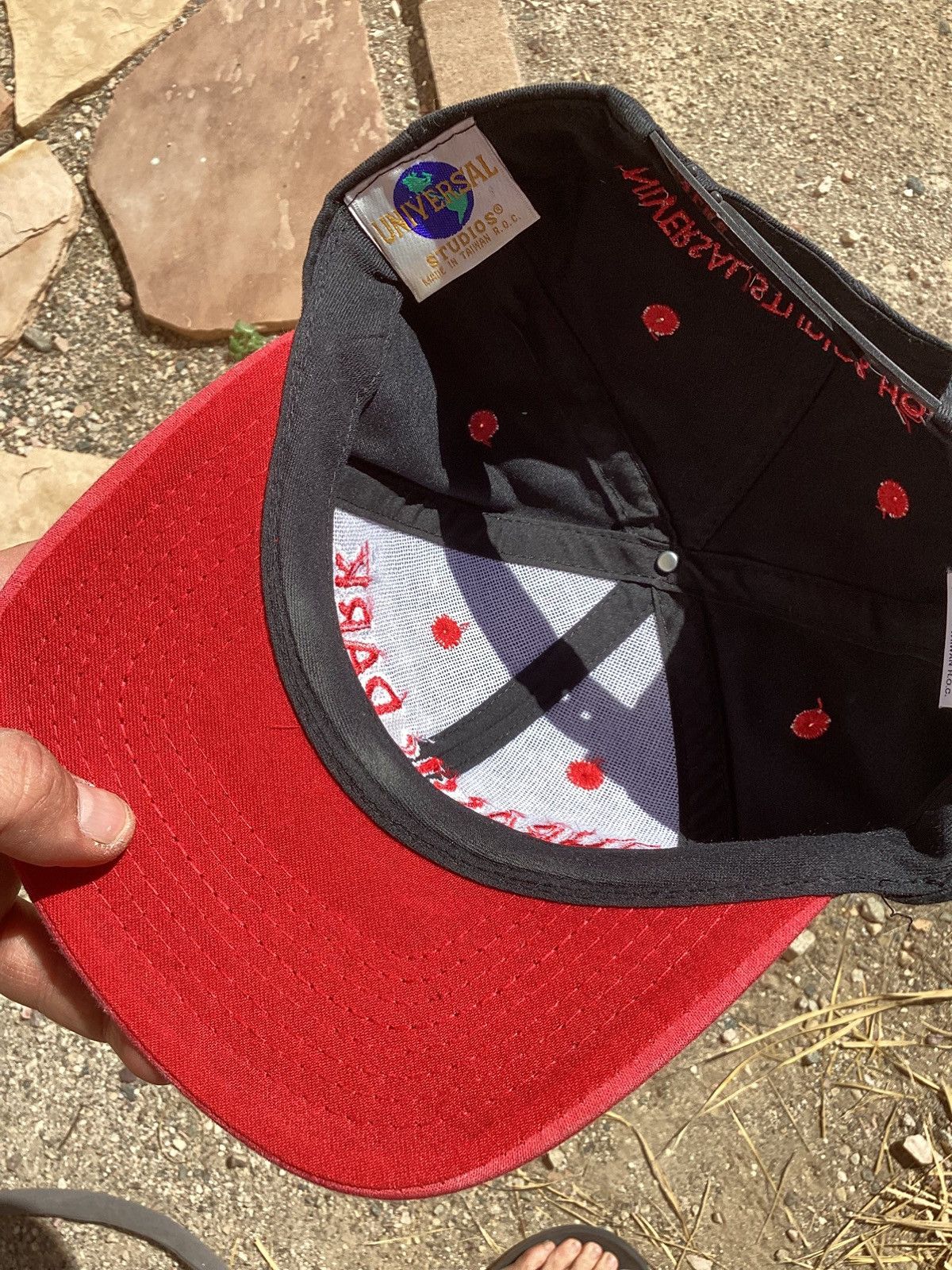 Universal Studios 90s Universal Studios Hollywood Jurassic Park snapback hat Size ONE SIZE - 4 Thumbnail