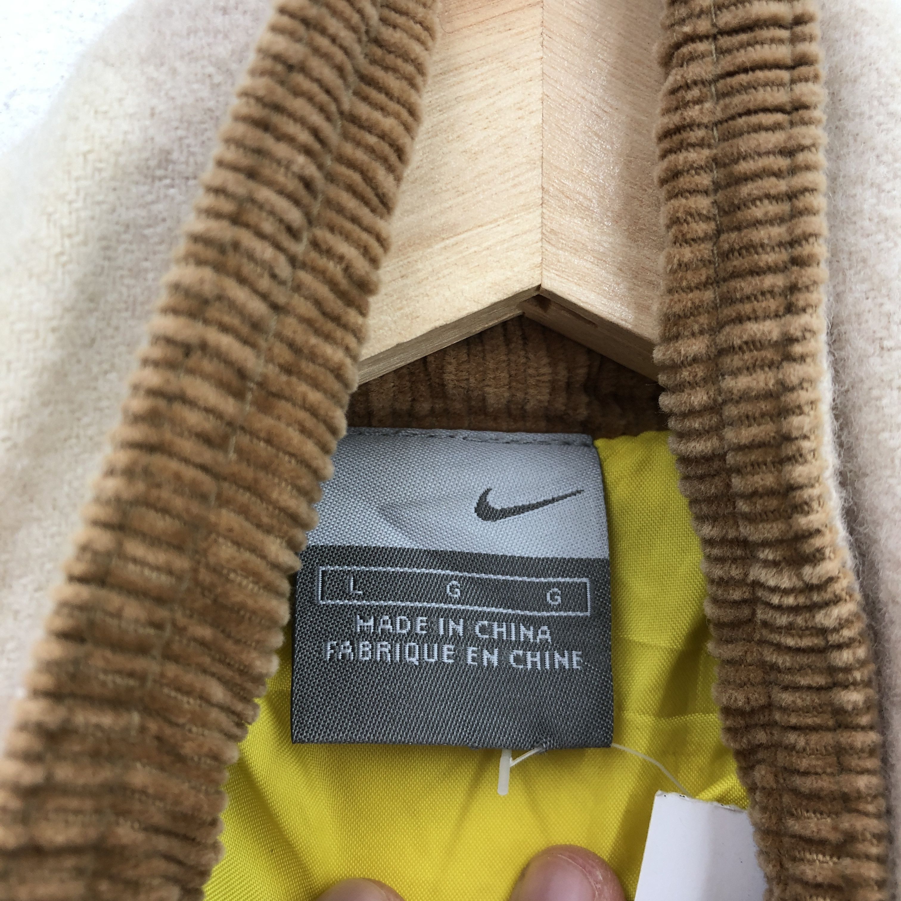 Nike × Vintage Vintage Nike Sweater Zipper Jacket Nike Swoosh Sweatshirt Size XS / US 0-2 / IT 36-38 - 4 Thumbnail