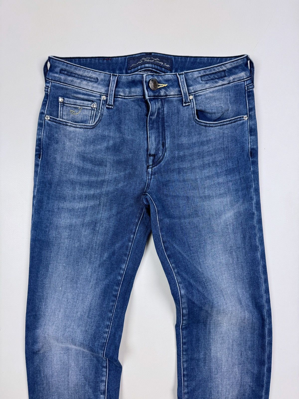 Jacob Cohen Jacob Cohen Jocelyn Slim Blue Women’s Jeans Made in Italy Size 27" / US 4 / IT 40 - 3 Thumbnail