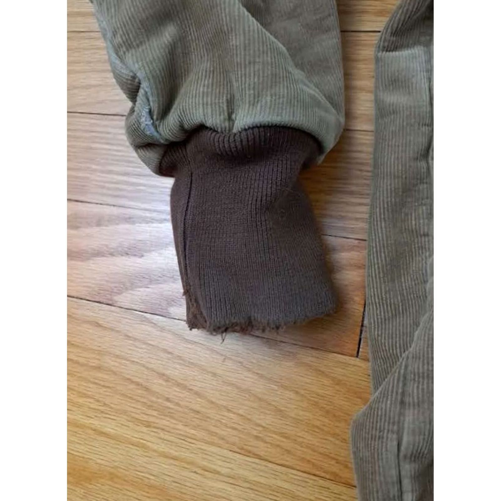 Ralph Lauren VINTAGE Ralph Lauren Polo Jeans Corduroy Insulated Full Zip Hooded Jacket XL Men Tan-Khaki Corduroy Bomber Jacket Hooded Insulated Women's no Size US XL / EU 56 / 4 - 3 Thumbnail