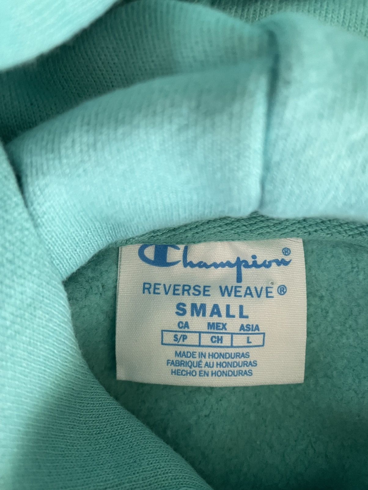 Champion Champion Reverse Weave Hoodie Portal Teal Men’s Small - Mint Size US S / EU 44-46 / 1 - 11 Thumbnail