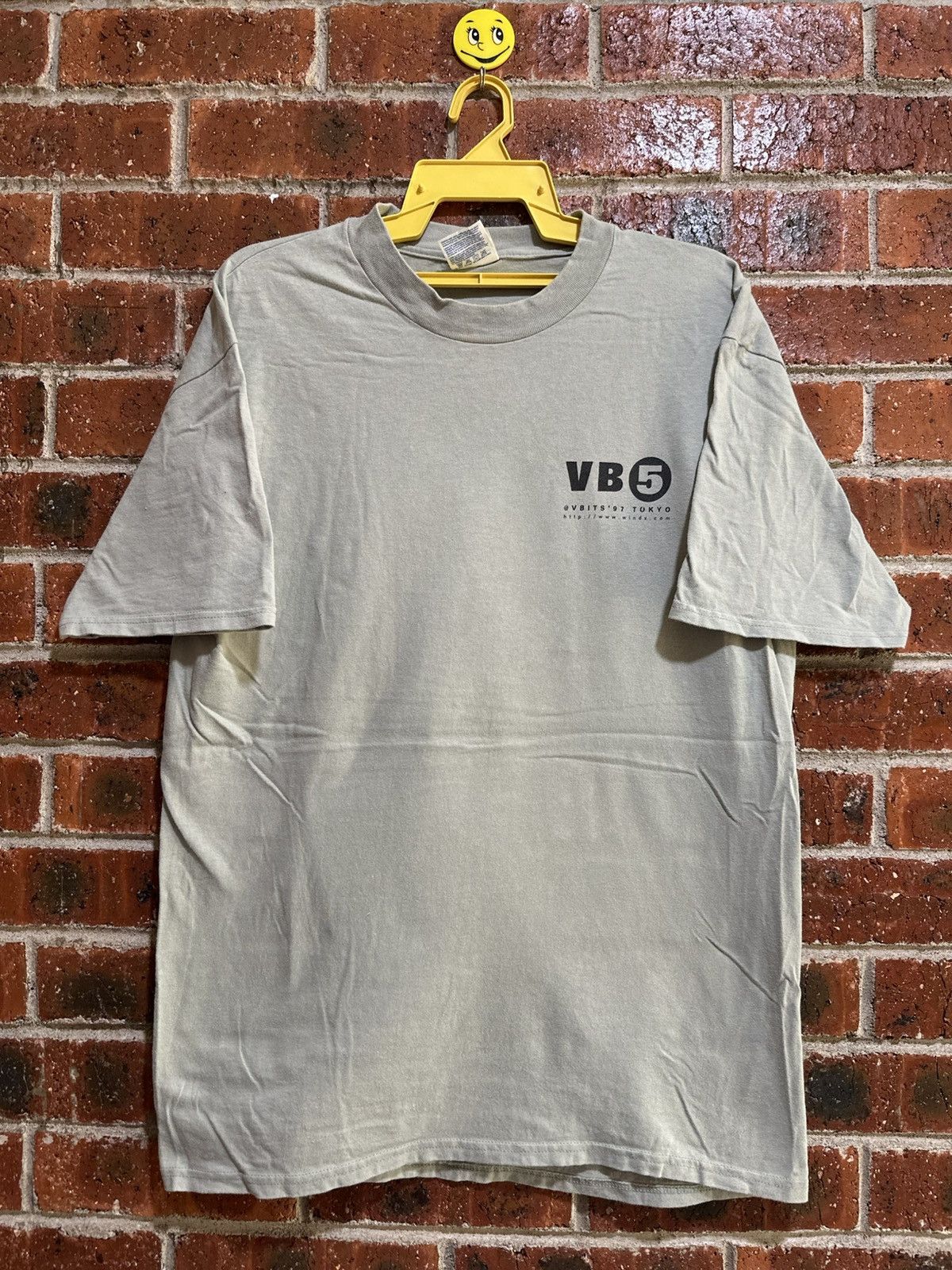 Hanes × Microsoft × Vintage Vintage Microsoft Visual 5 Basic Faded Tee Size US L / EU 52-54 / 3 - 2 Thumbnail