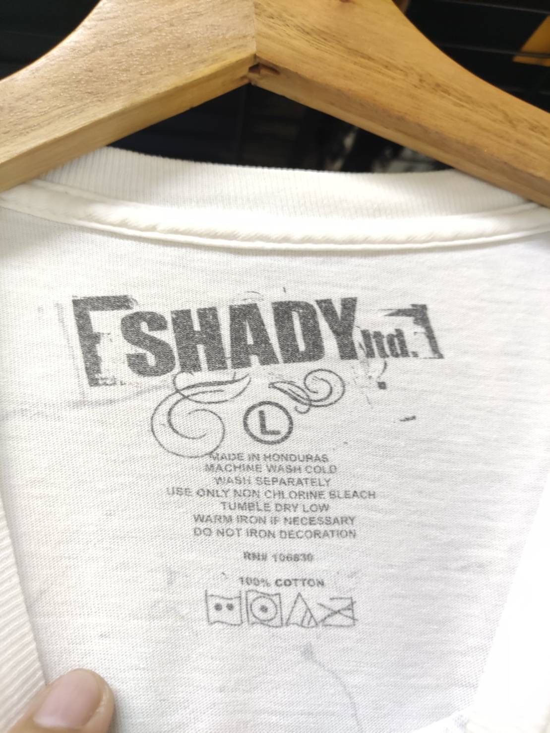 Eminem Vtg 00's Eminem Slim Shady Ltd Big Print T-Shirt Size US L / EU 52-54 / 3 - 7 Thumbnail