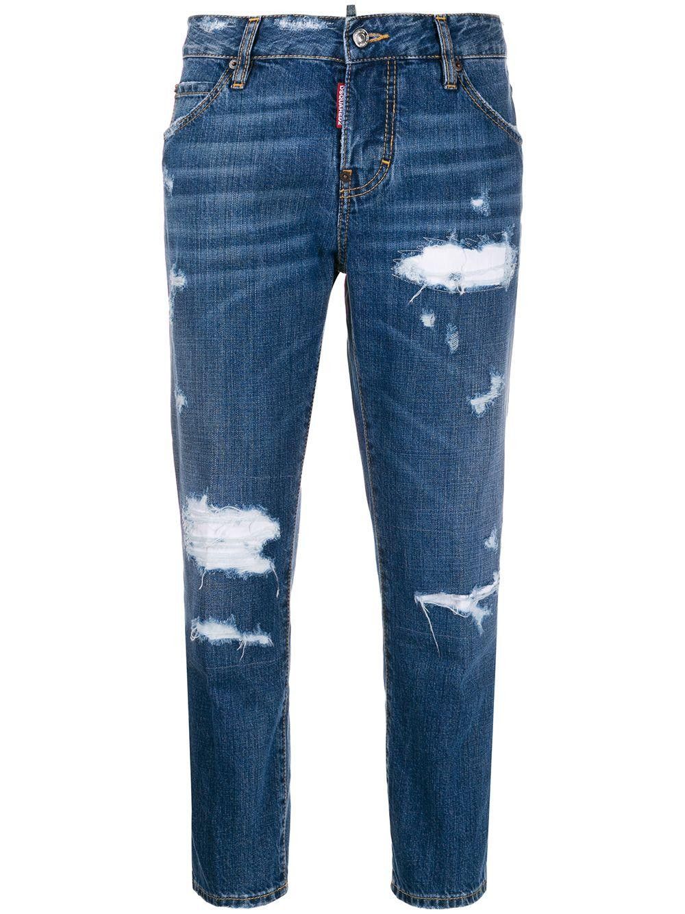 Dsquared2 Dsquared2 Beach Cool Girl cropped jeans Size 26" / US 2 / IT 38 - 1 Thumbnail