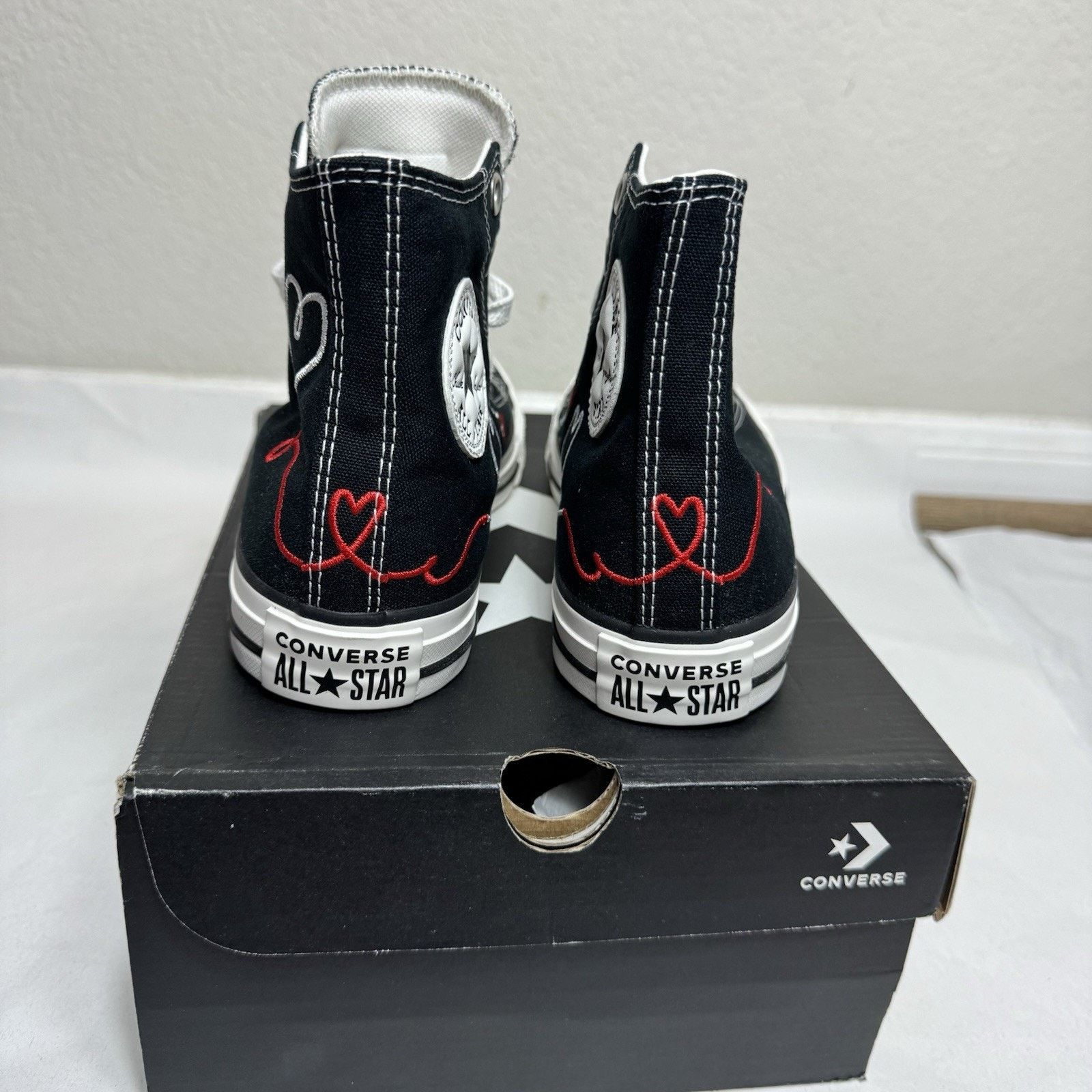 Converse Converse Chuck Taylor ‘Made with Love’ High Top Sneakers 7 Size US 7 / IT 37 - 11 Thumbnail