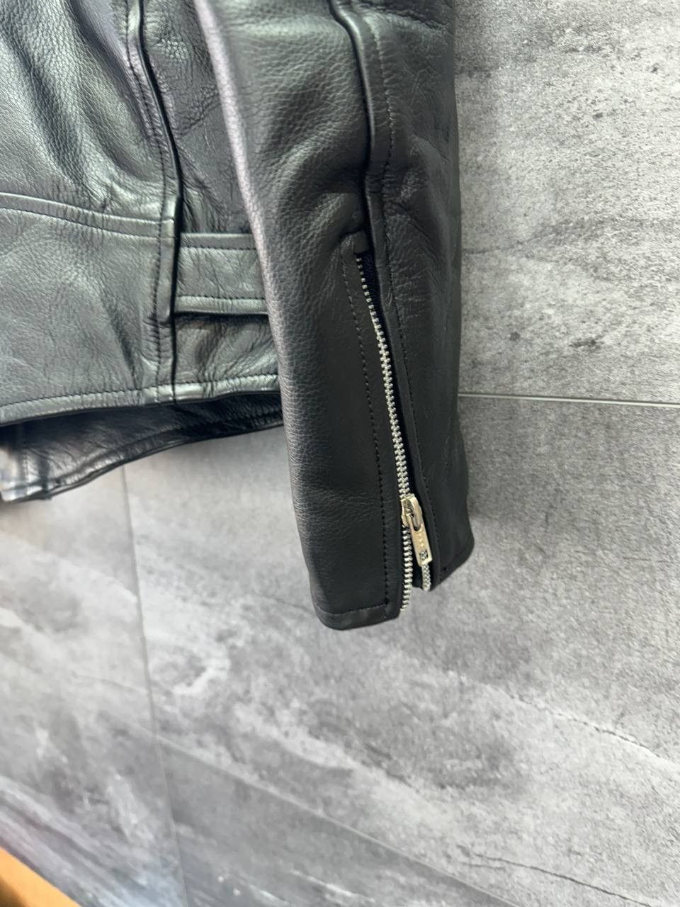 Genuine Leather Vintage Motorcycle Leather Biker Mens Jacket Size US S / EU 44-46 / 1 - 12 Thumbnail