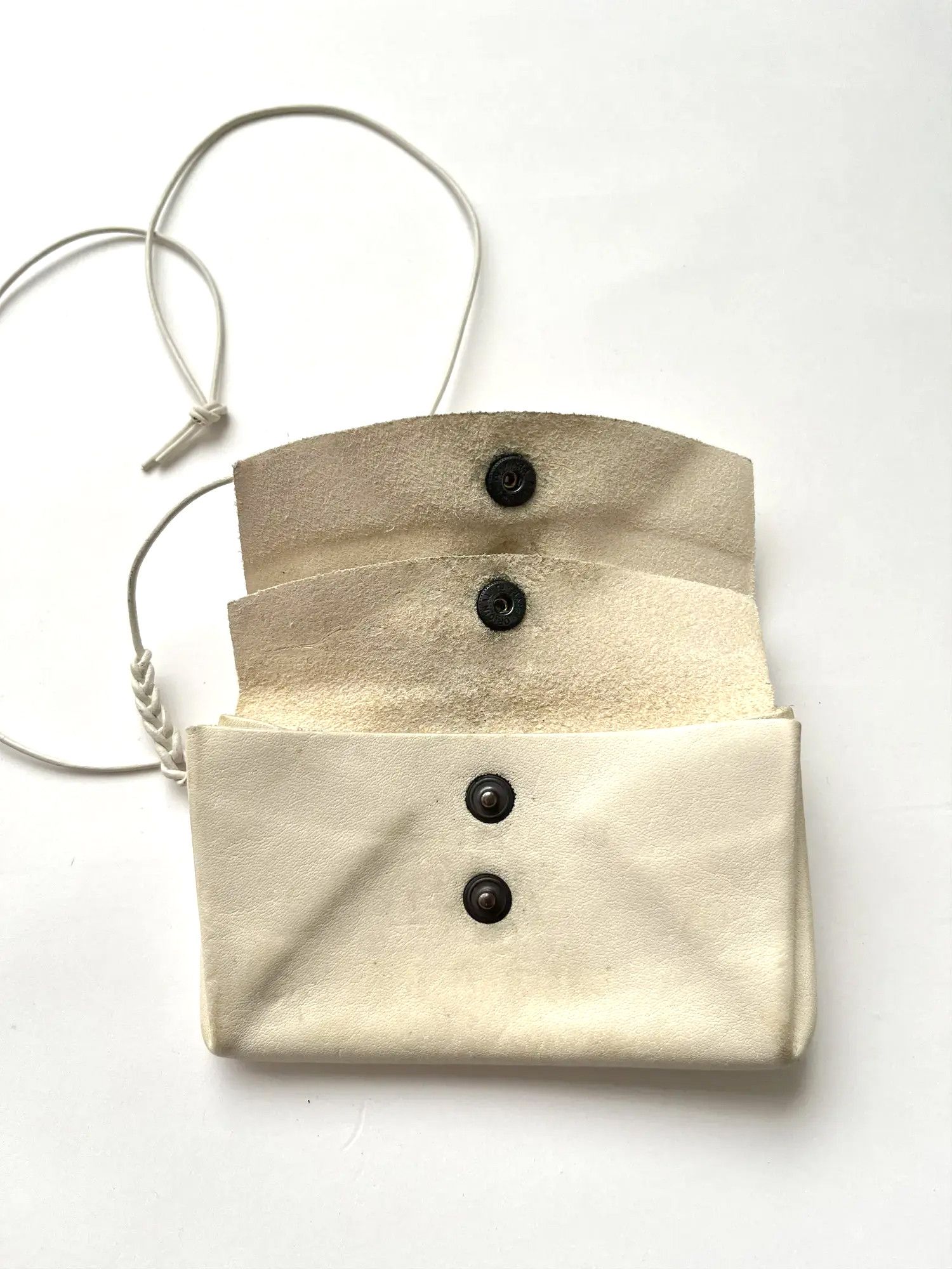 Ann Demeulemeester ⚡️QUICK SALE⚡️Ann Demeulemeester Cream Mini Leather Bag Size ONE SIZE - 5 Thumbnail