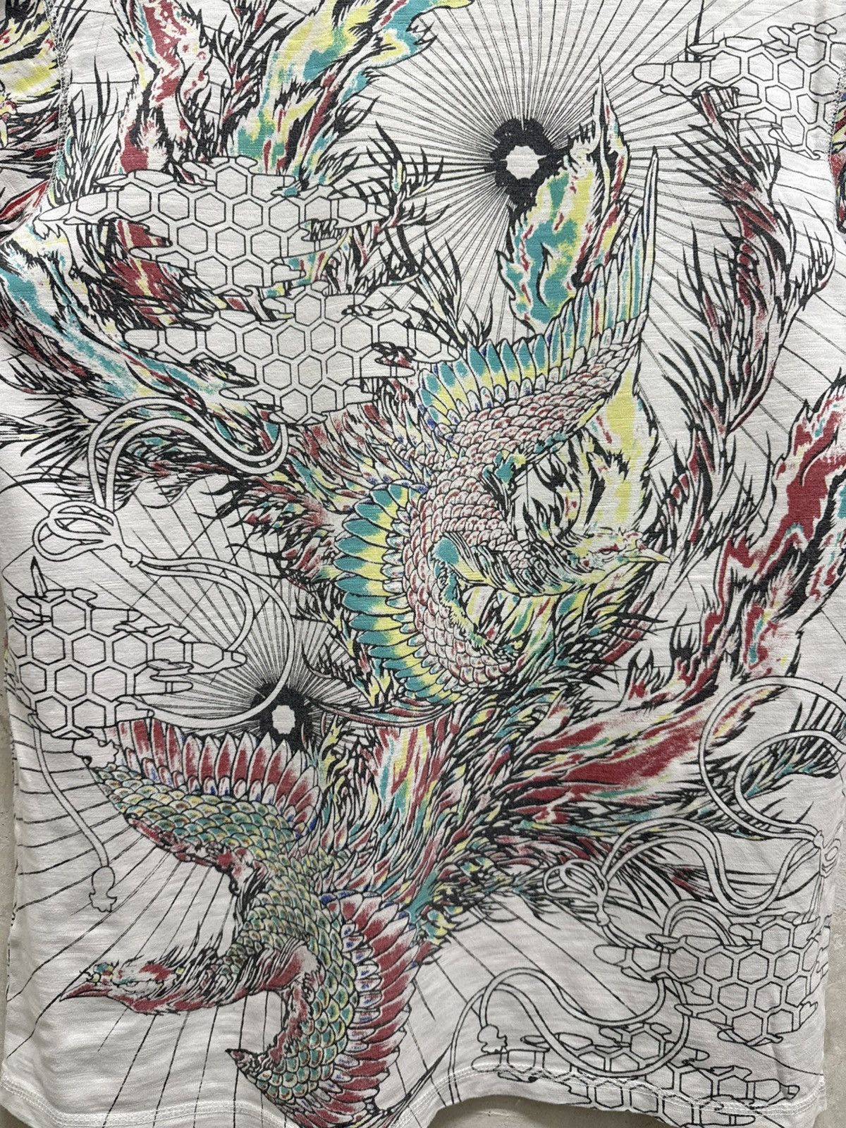 Hysteric Glamour Sukajan Yakuza Tattoo All Over Print Karakuri Inspired Size US M / EU 48-50 / 2 - 4 Thumbnail