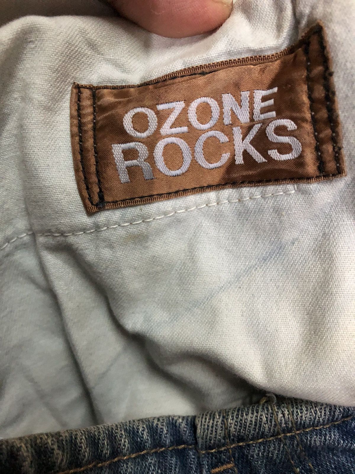 Hysteric Glamour × Japanese Brand Ozone Rock Denim Maxy Skirt Size 27" / US 4 / IT 40 - 3 Thumbnail
