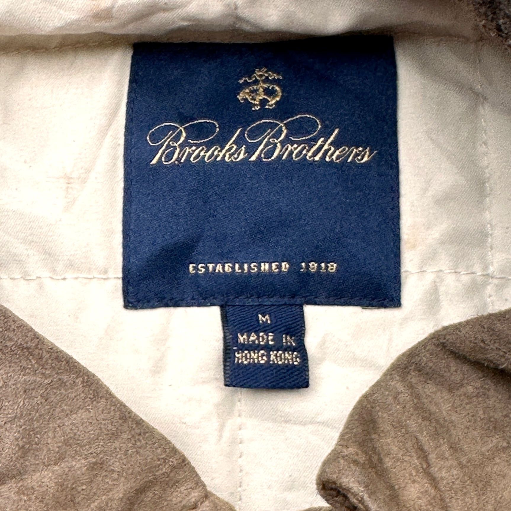 Brooks Brothers Brooks Brothers Car Coat Long Mens Medium Brown Pockets Full Zip Button Coat Size US M / EU 48-50 / 2 - 3 Thumbnail