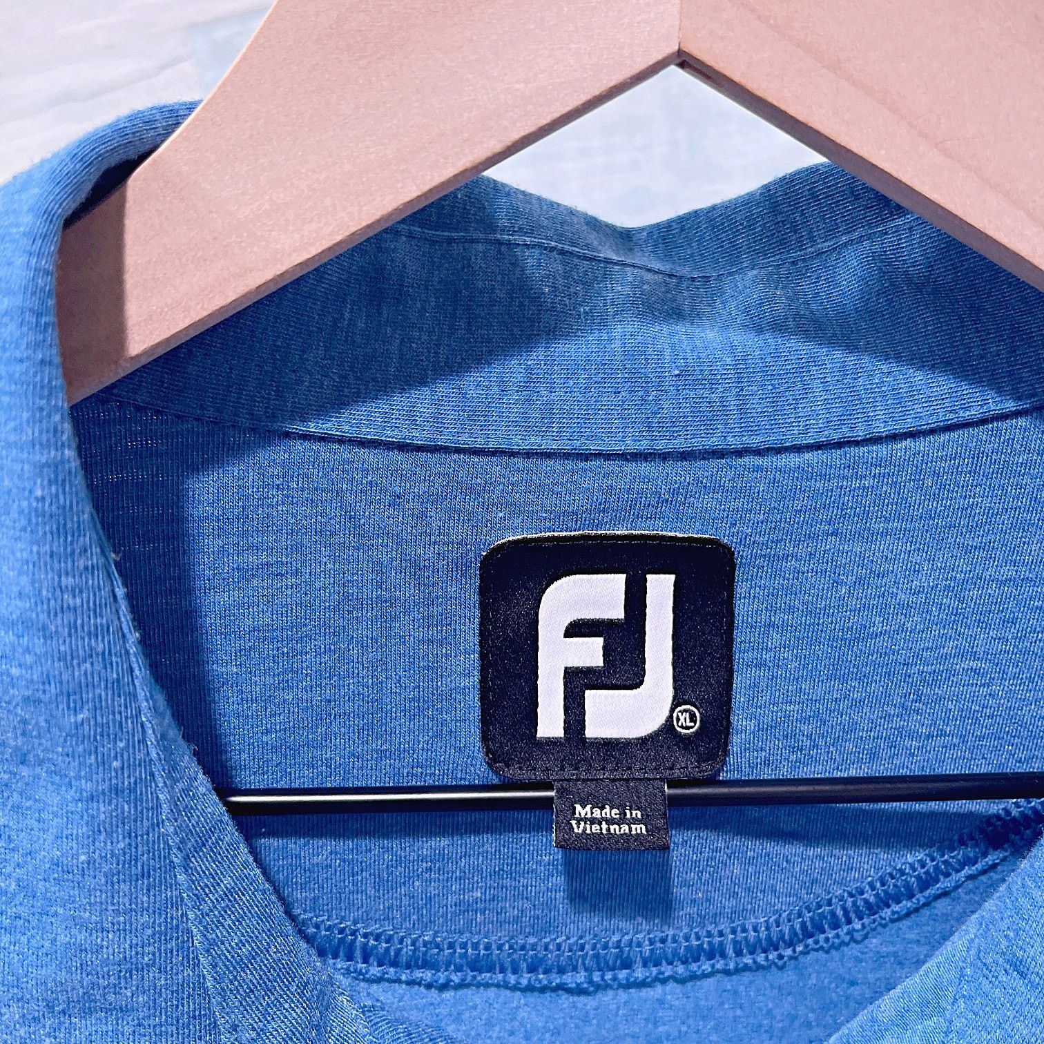 Footjoy FOOTJOY Performance Jersey Polo Shirt Blue Mens XL Size US XL / EU 56 / 4 - 5 Thumbnail