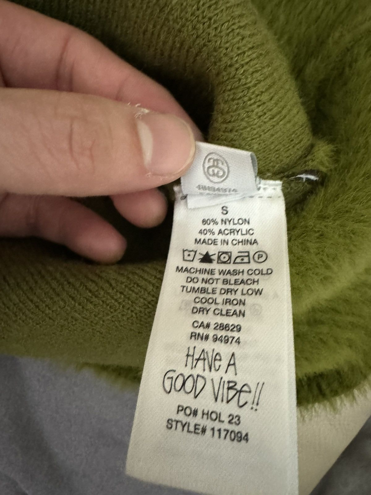 Stussy Shaggy Cardigan Size US S / EU 44-46 / 1 - 5 Thumbnail