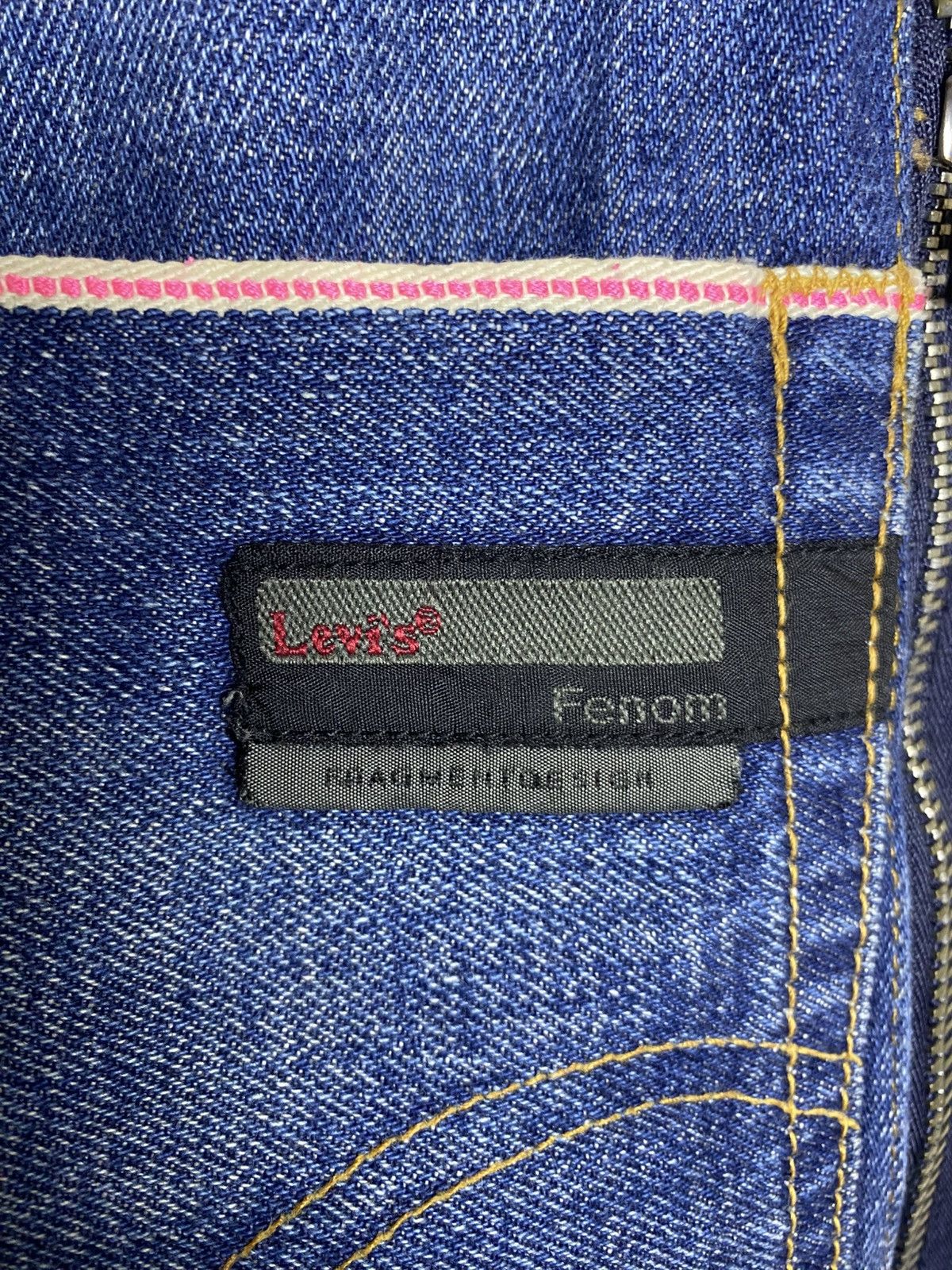 Fragment Design × Levi's Levi’s Fenom x Fragment Design Selvedge Denim Pants Size US 30 / EU 46 - 3 Thumbnail