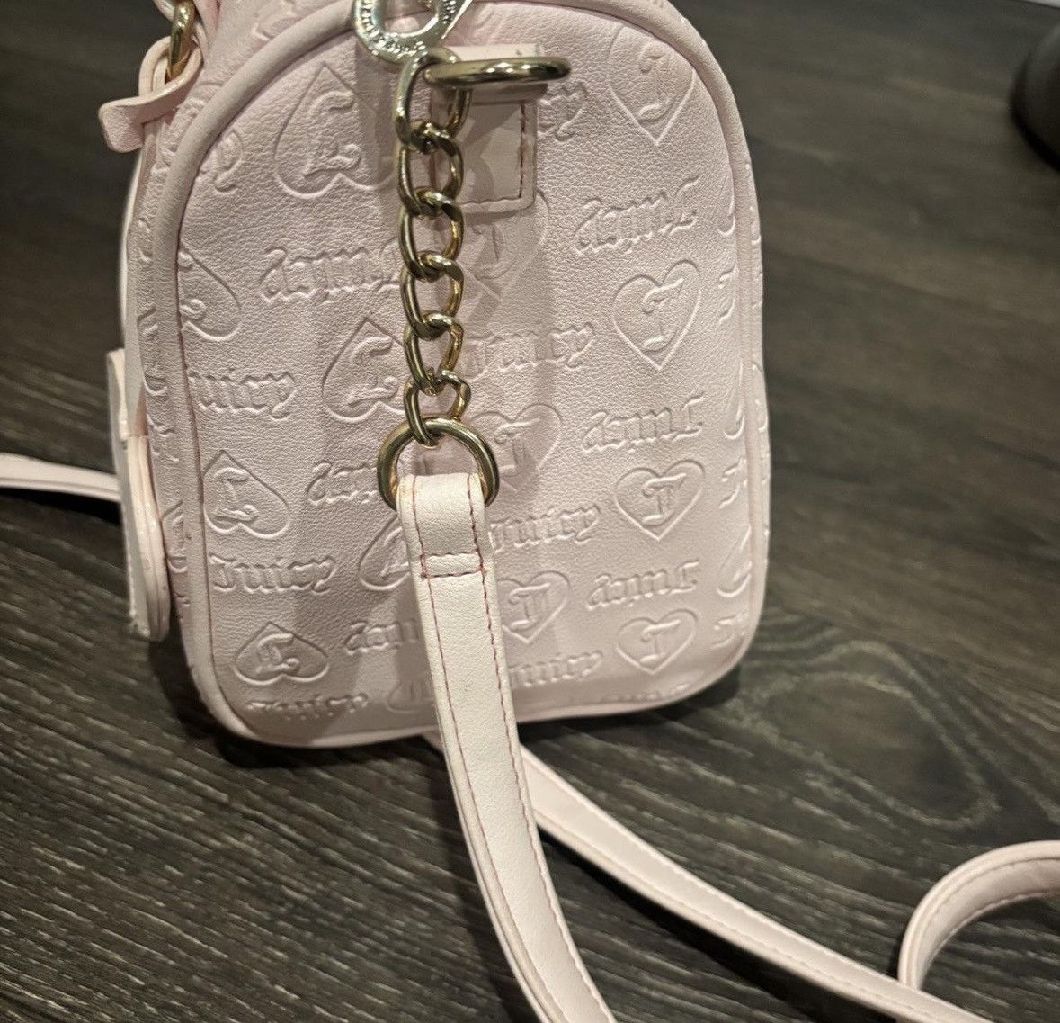 Juicy Couture Vintage Light Pink Juicy Couture Top Handle Bag Size ONE SIZE - 3 Thumbnail