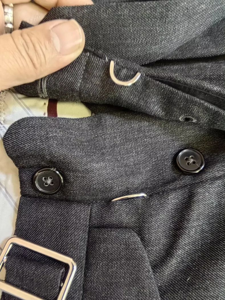 Maison Margiela Maison Margiela Wool Paris button suit pants 2504-Nextarrow Size US 36 / EU 52 - 3 Thumbnail