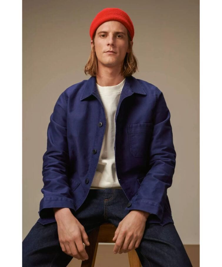Le Laboureur × Vetra 60s Sanfor Workers French Vintage Chore Jacket DEAD STOCK Size US M / EU 48-50 / 2 - 1 Thumbnail