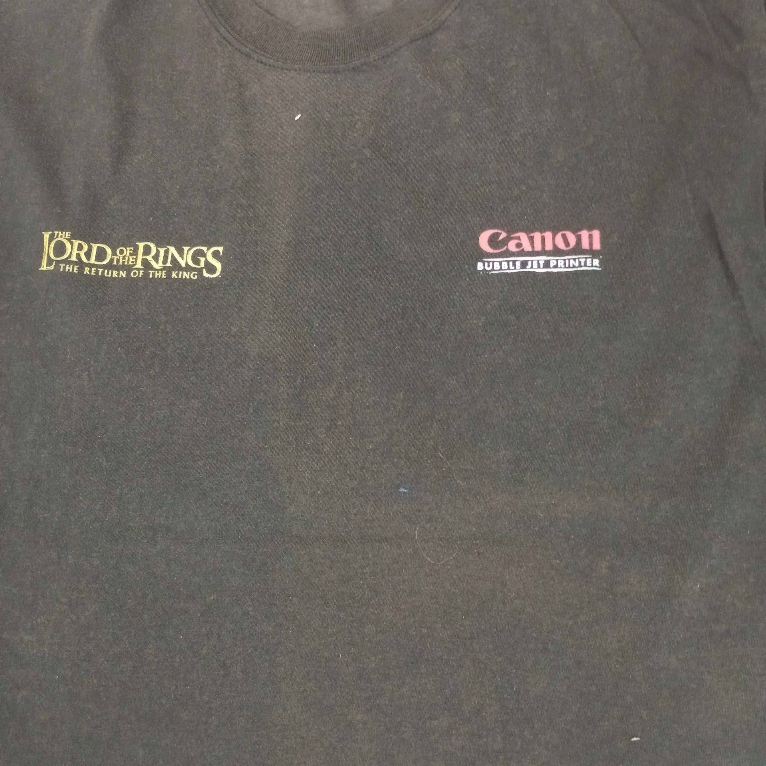 Vintage Lord Of The Rings Movie Canon Promo Style Tshirt Size US M / EU 48-50 / 2 - 8 Thumbnail