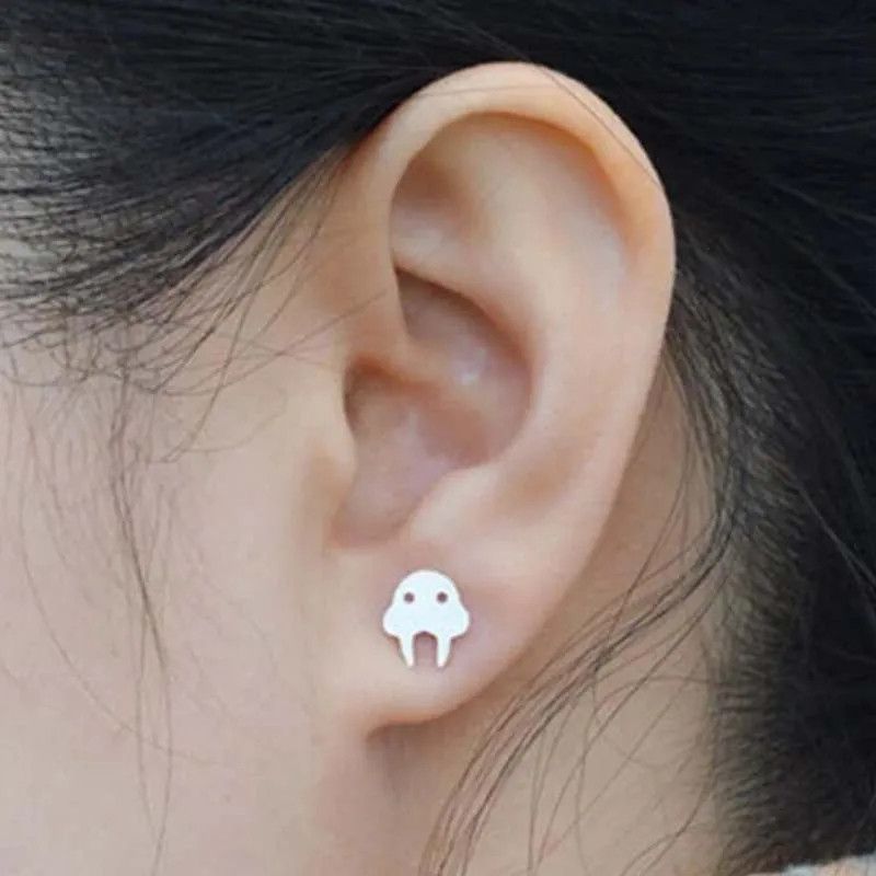 Jewelry Walrus Stud Earrings Charm Earring Gift Size ONE SIZE - 1 Thumbnail