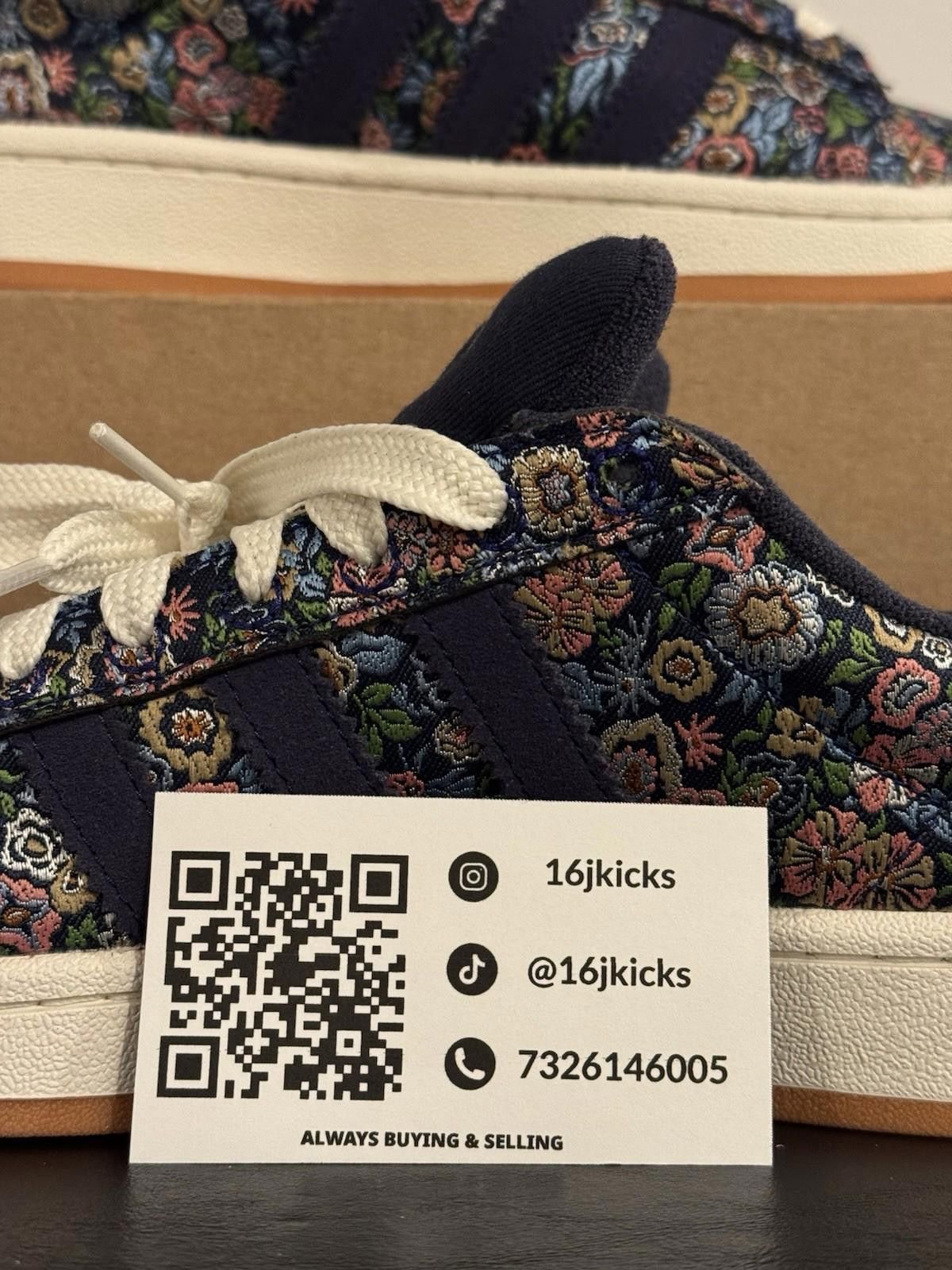 Adidas Adidas x Liberty London Campus Originals 00s Big Kids Size 6 Size US 6 / EU 39 - 2 Thumbnail